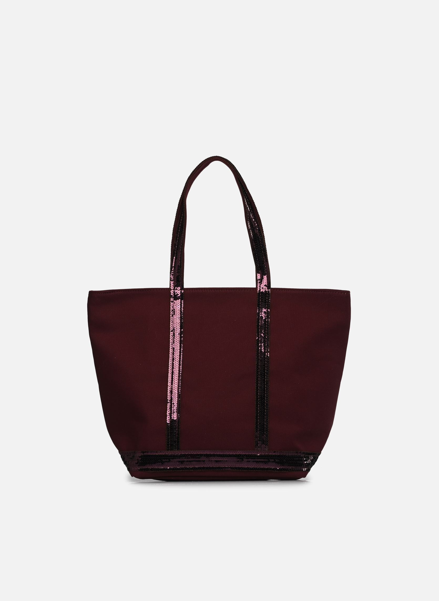 Shopper Cabas M Zippe Coton damen bordeaux Vanessa Bruno Shopper Cabas M Zippe Coton damen bordeaux POURPRE