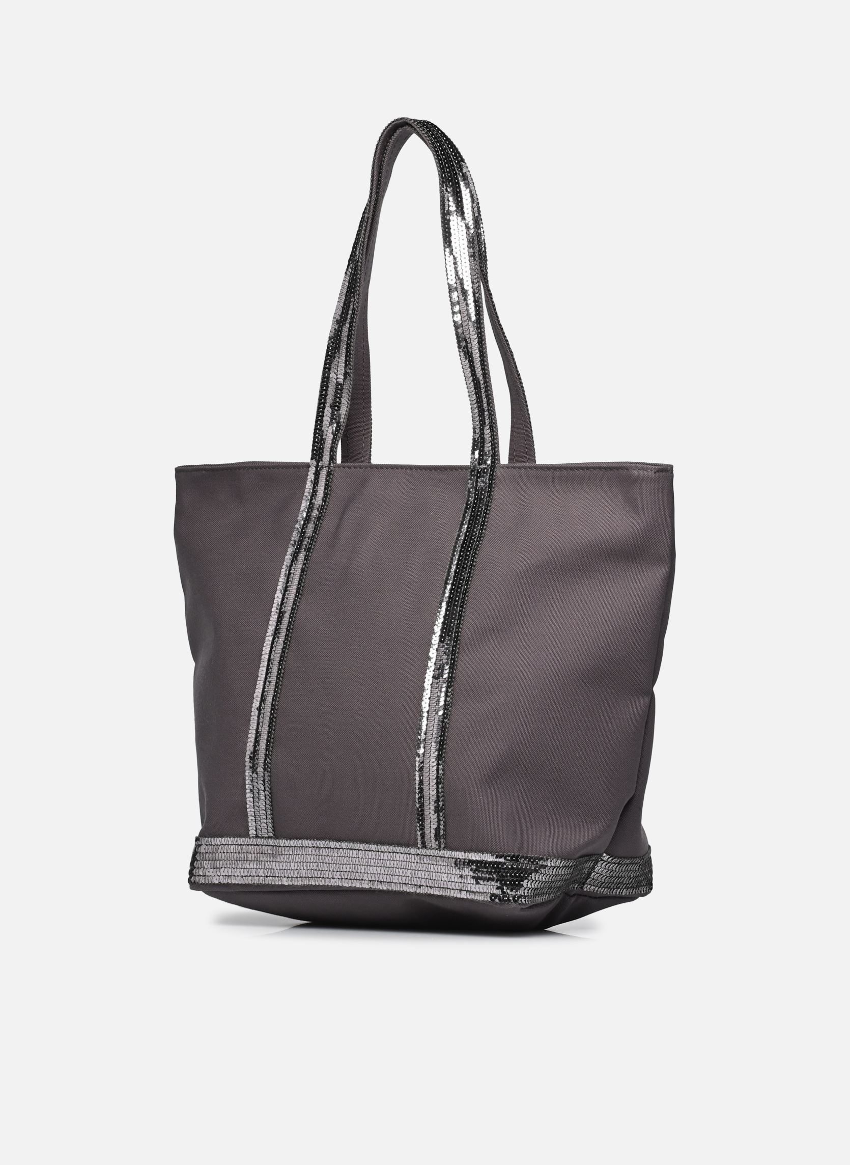 Cabas Cabas M Zippe Coton femme gris Vanessa Bruno Cabas Cabas M Zippe Coton femme gris ANTHRACITE