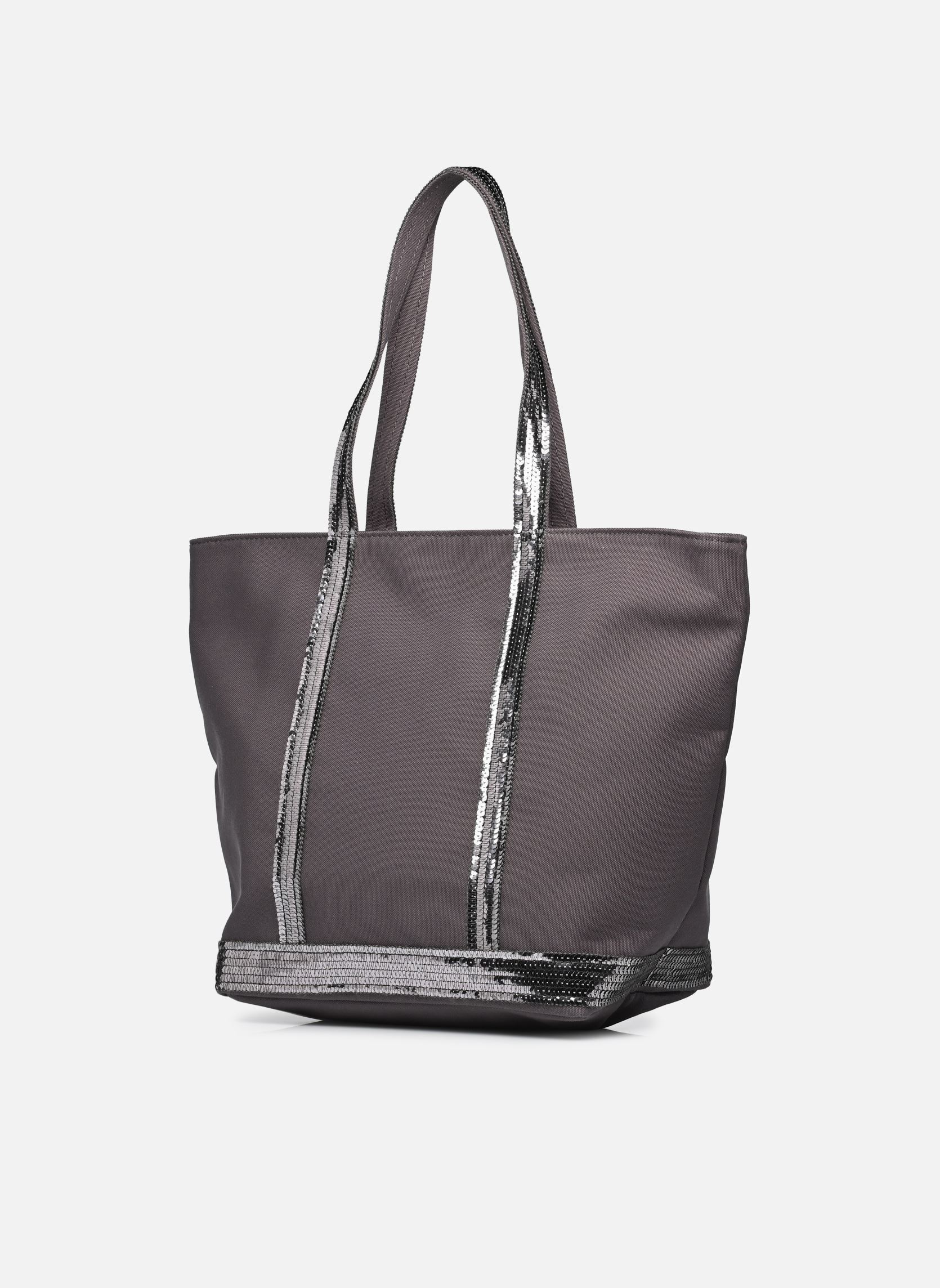 Cabas Cabas M Zippe Coton femme gris Vanessa Bruno Cabas Cabas M Zippe Coton femme gris ANTHRACITE