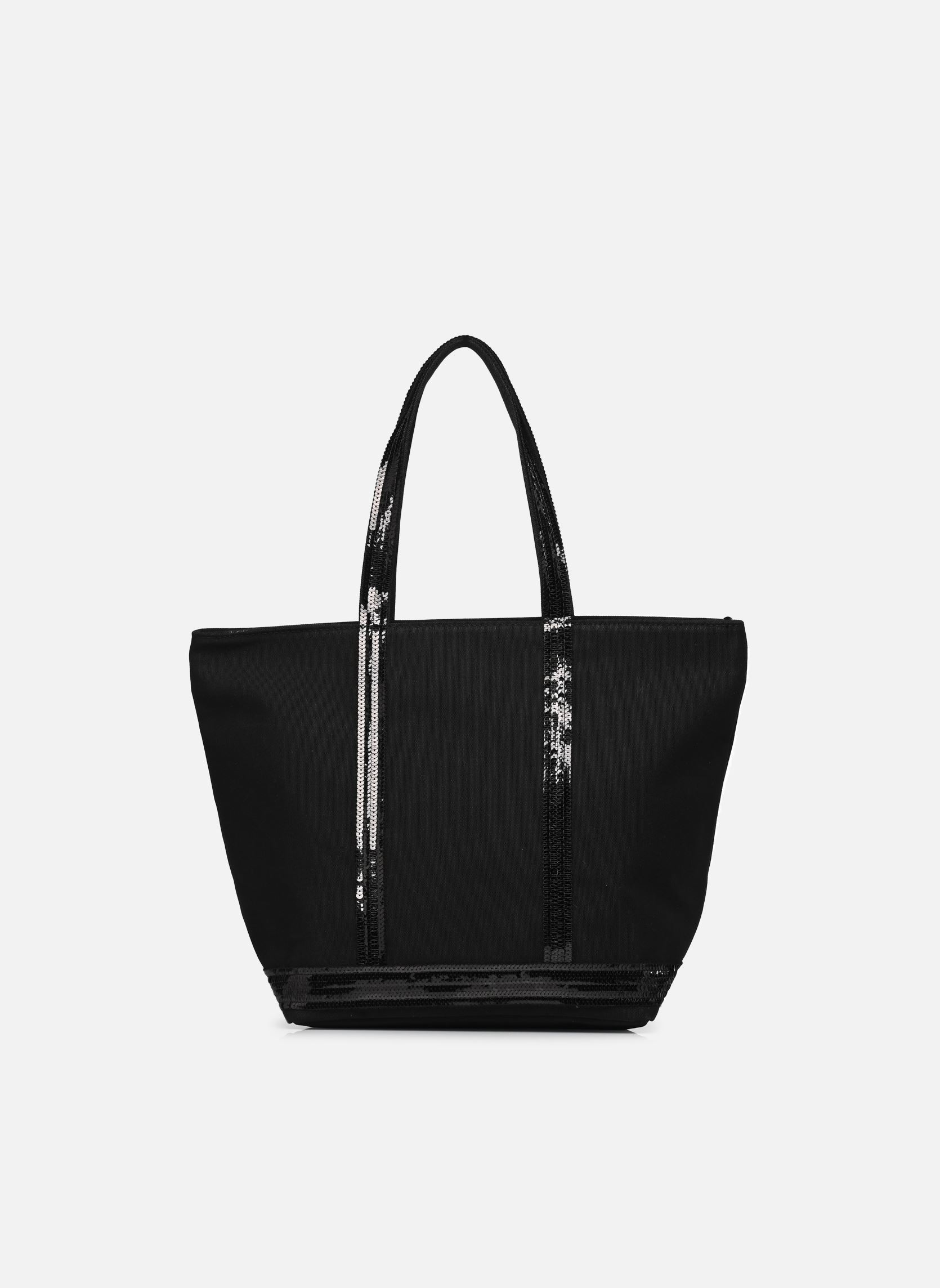 Cabas Cabas M Zippe Coton femme noir Vanessa Bruno Cabas Cabas M Zippe Coton femme noir NOIR