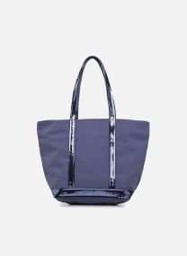 Cabas Cabas M Zippe Coton femme bleu
