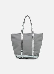 Cabas Cabas M Zippe Coton femme bleu