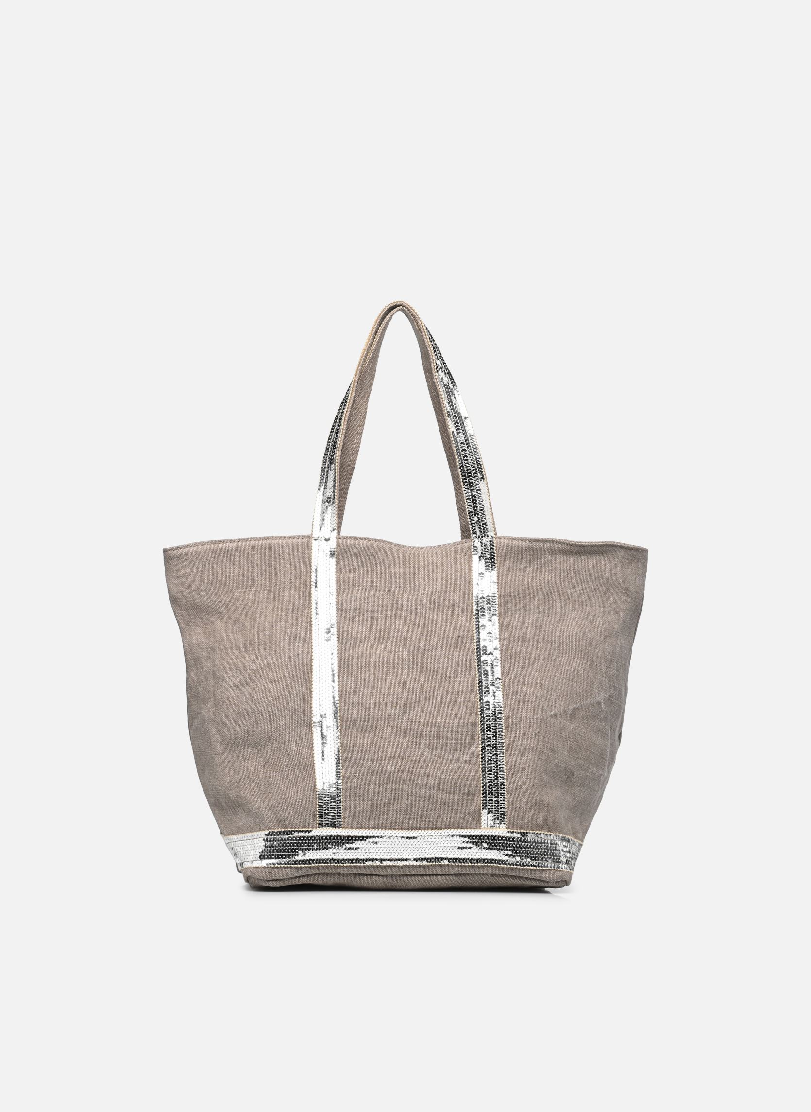 Bolsas de compra Cabas M Zippe Lin mujer marrón Vanessa Bruno Bolsas de compra Cabas M Zippe Lin mujer marrón CALCAIRE