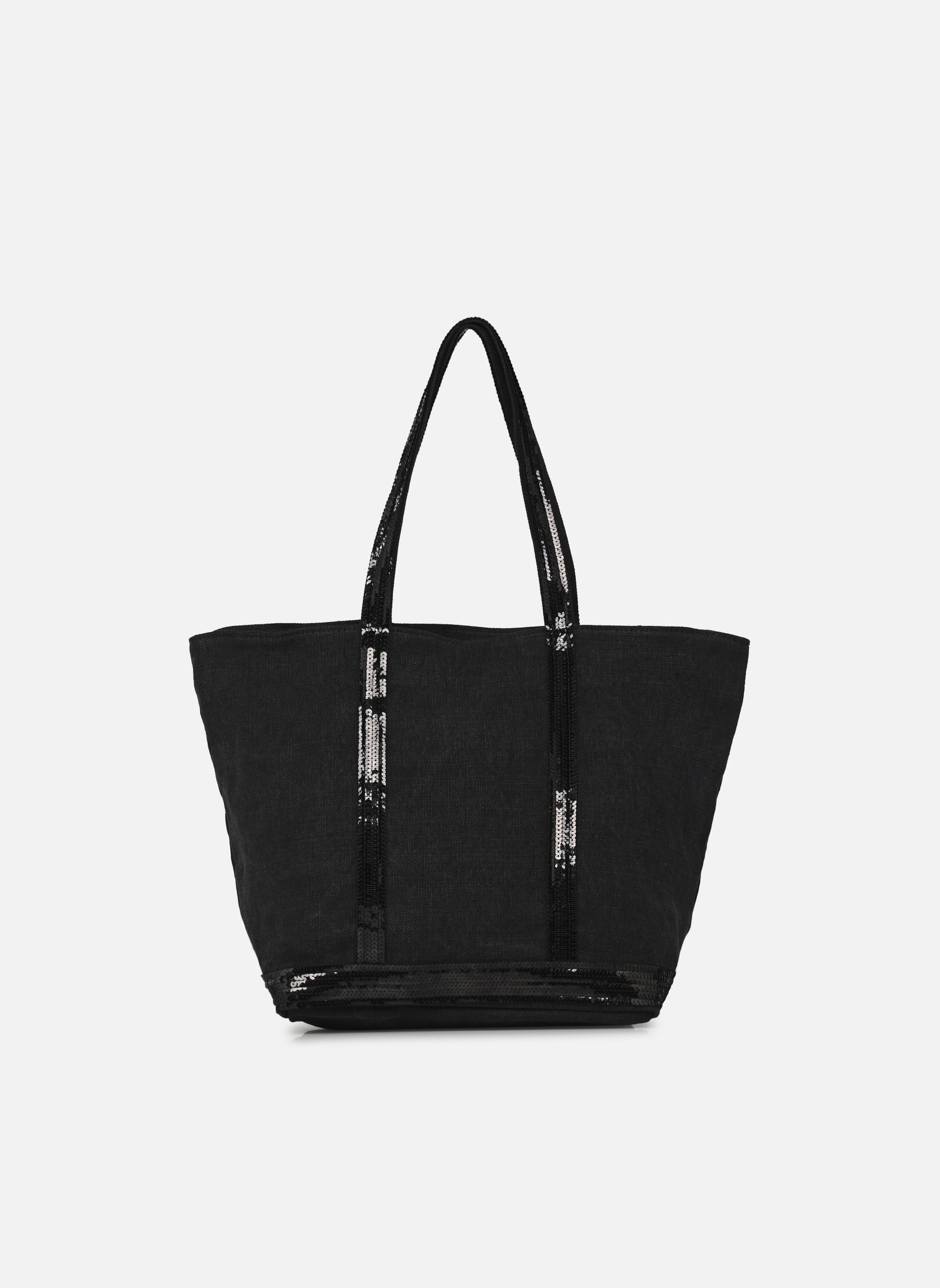Shopper Cabas M Zippe Lin damen schwarz Vanessa Bruno Shopper Cabas M Zippe Lin damen schwarz NOIR