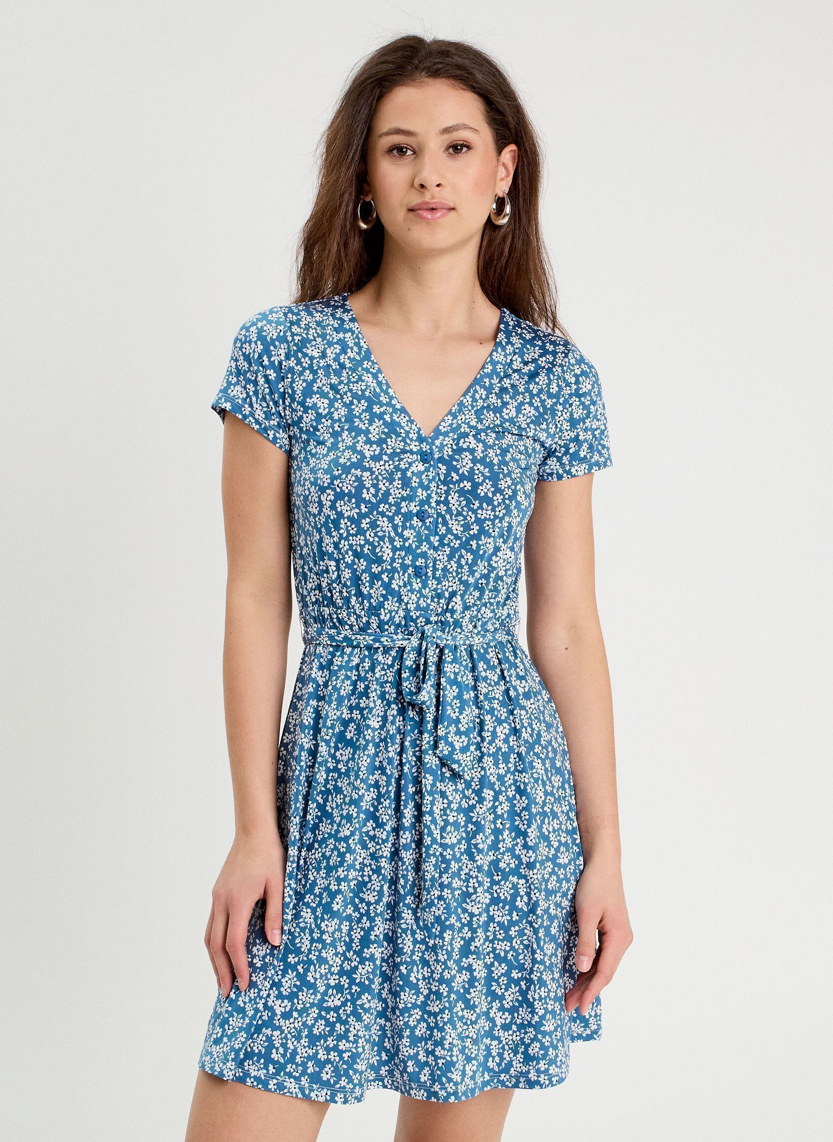 Robe Cache Cache Cache Cache Robes ROGOMCHEMI2 femme bleu | Sarenza France