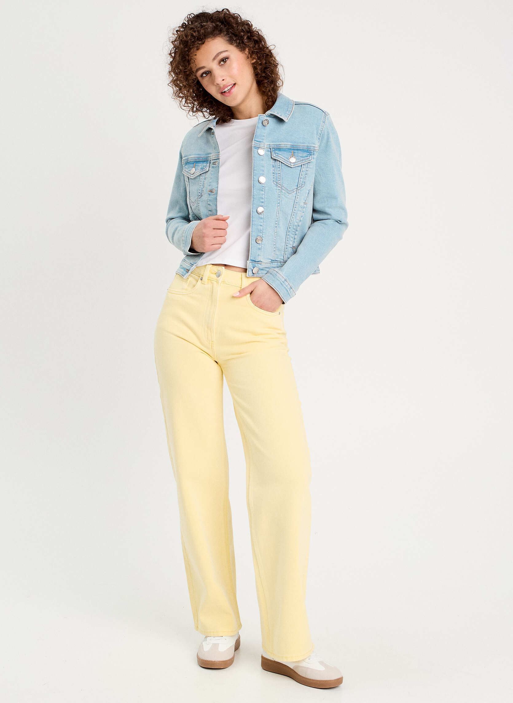 Giacche in jeans JEABAZBIS donna blu Cache Cache Giacche in jeans JEABAZBIS donna blu DENIM BLEACH