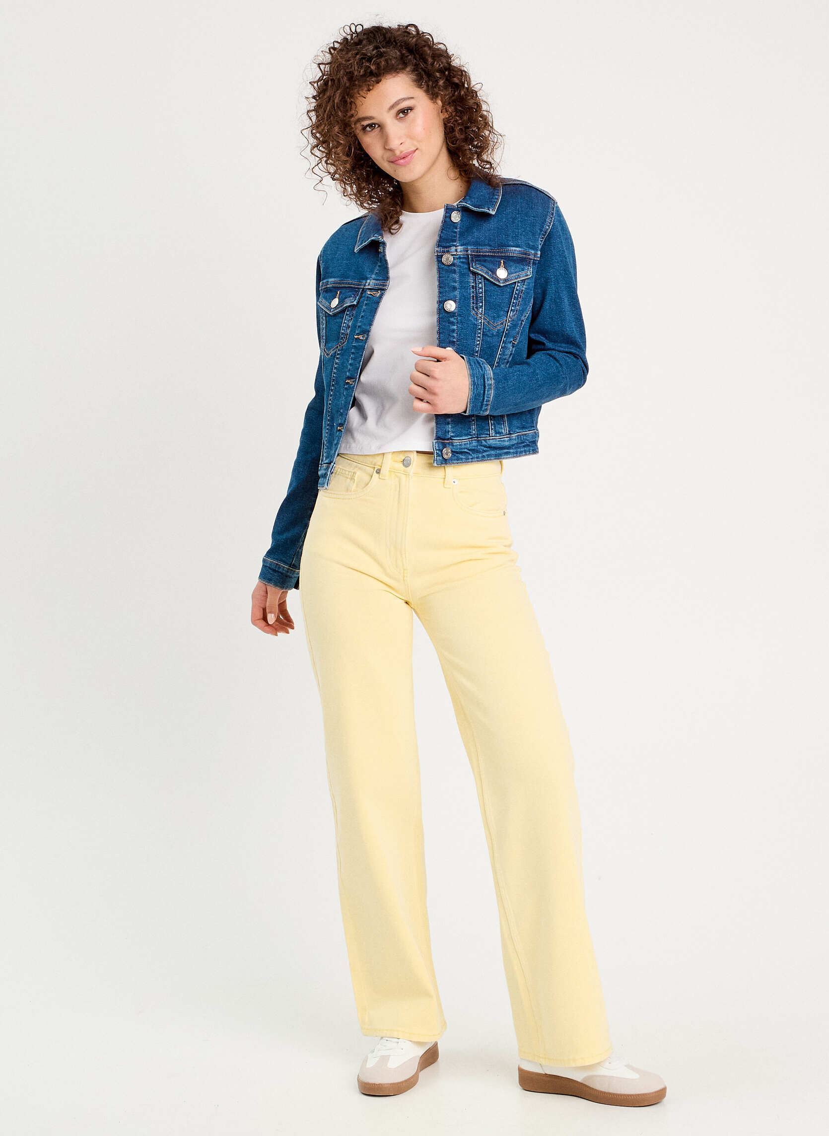 Giacche in jeans JEABAZBIS donna blu Cache Cache Giacche in jeans JEABAZBIS donna blu DENIM STONE