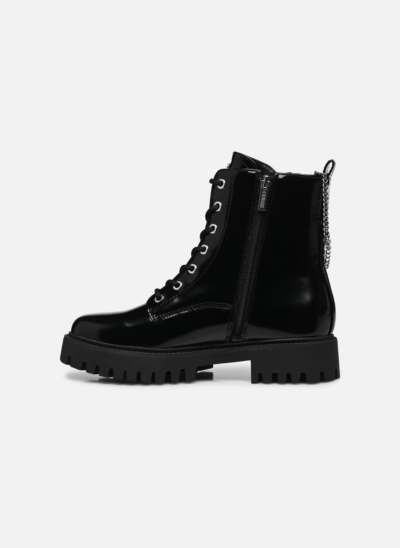 Bottines à lacets FIORELO femme noir Guess Bottines à lacets FIORELO femme noir Black