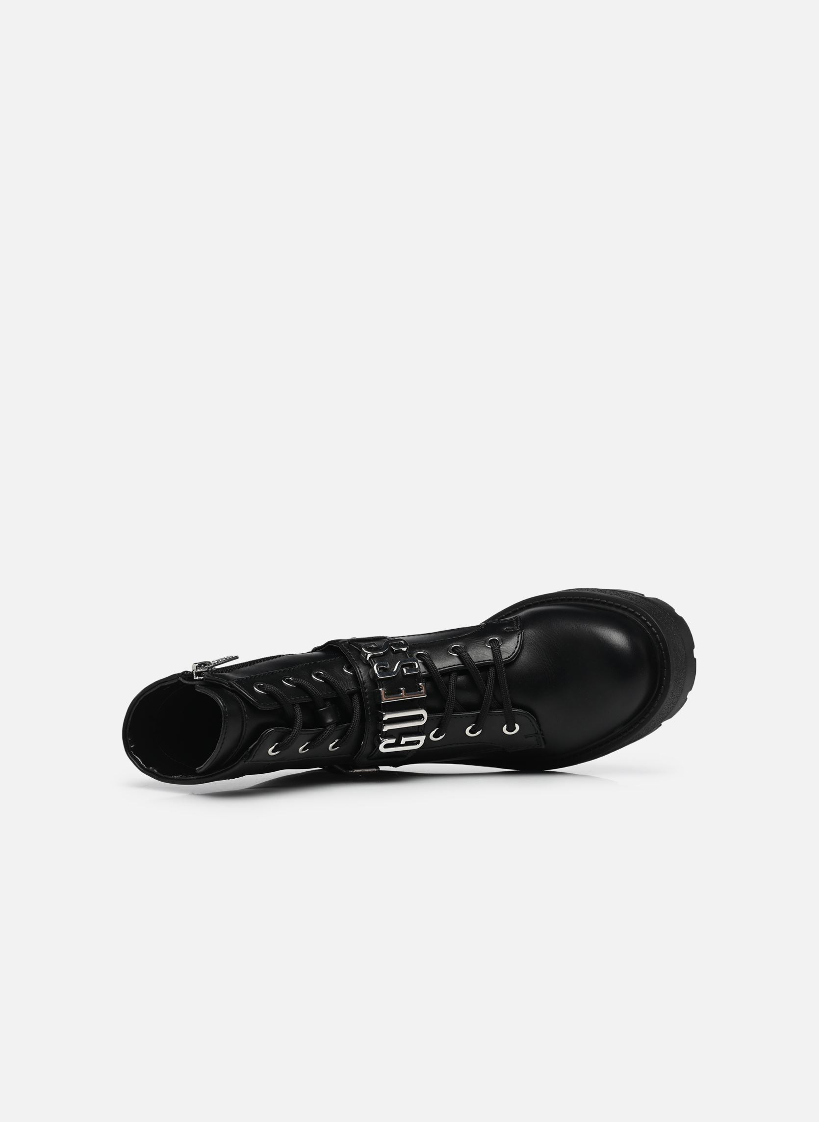 Veterlaarsjes YANZY dames zwart Guess Veterlaarsjes YANZY dames zwart Black