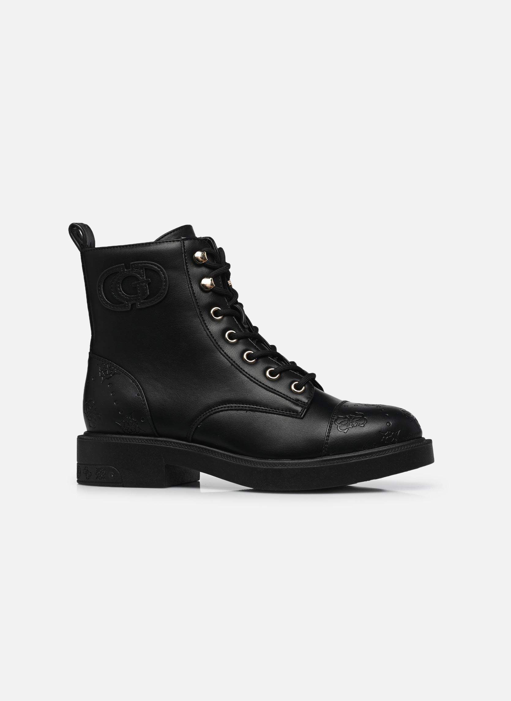 Botines con cordones FYNNE mujer negro Guess Botines con cordones FYNNE mujer negro Black