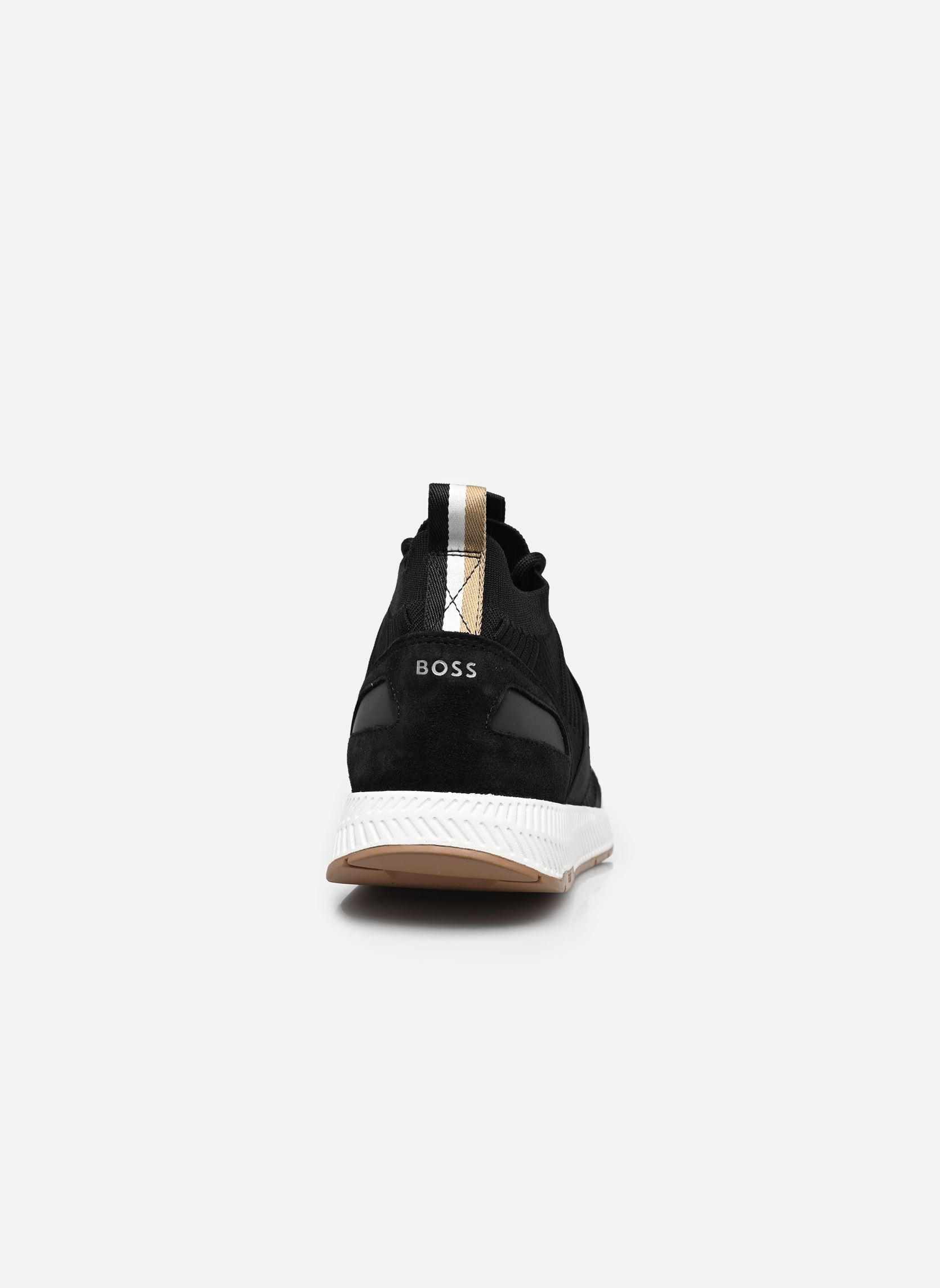 Baskets Titanium_Runn_knst_N homme noir BOSS Baskets Titanium_Runn_knst_N homme noir CHARCOAL
