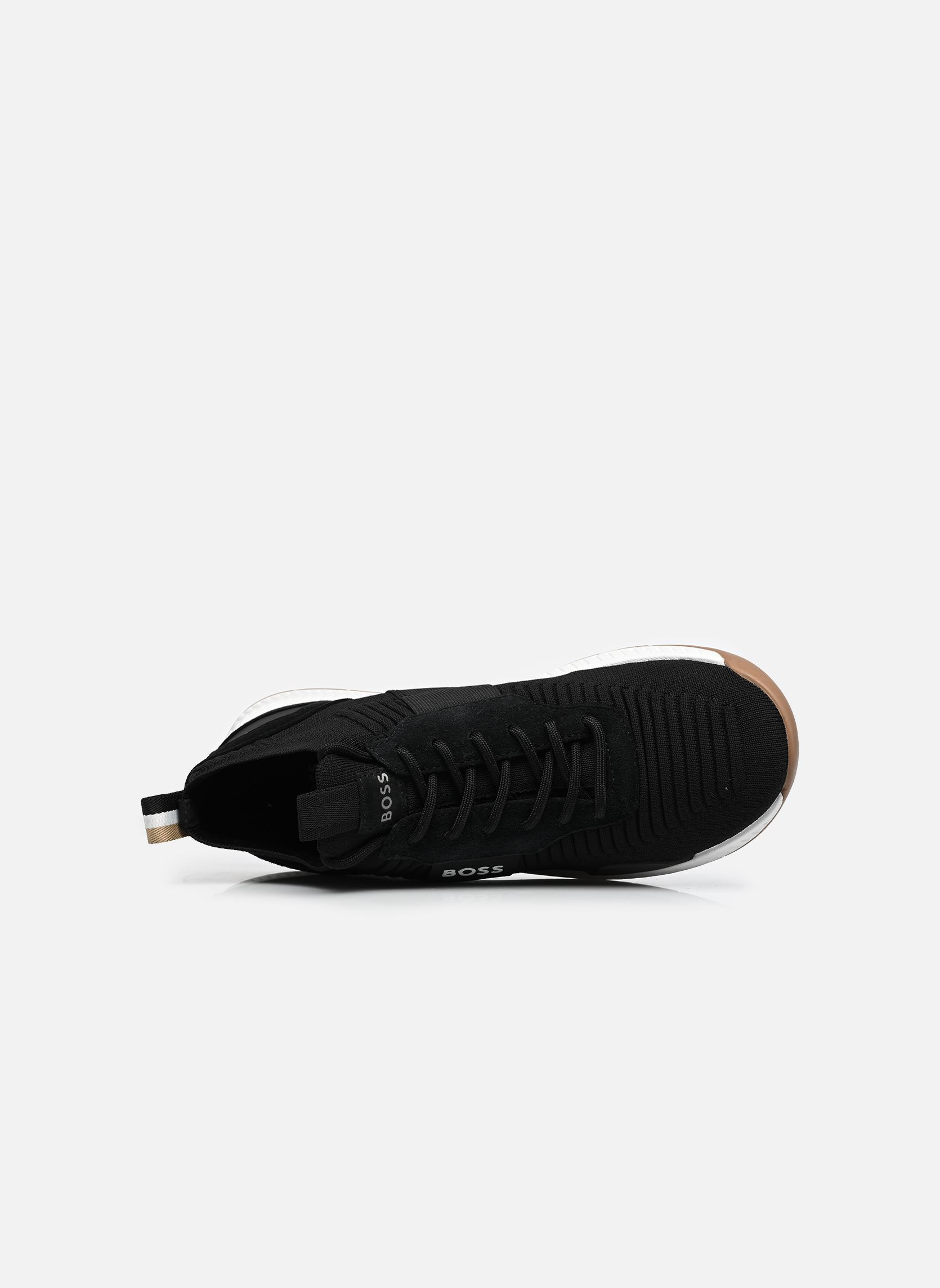 Baskets Titanium_Runn_knst_N homme noir BOSS Baskets Titanium_Runn_knst_N homme noir CHARCOAL