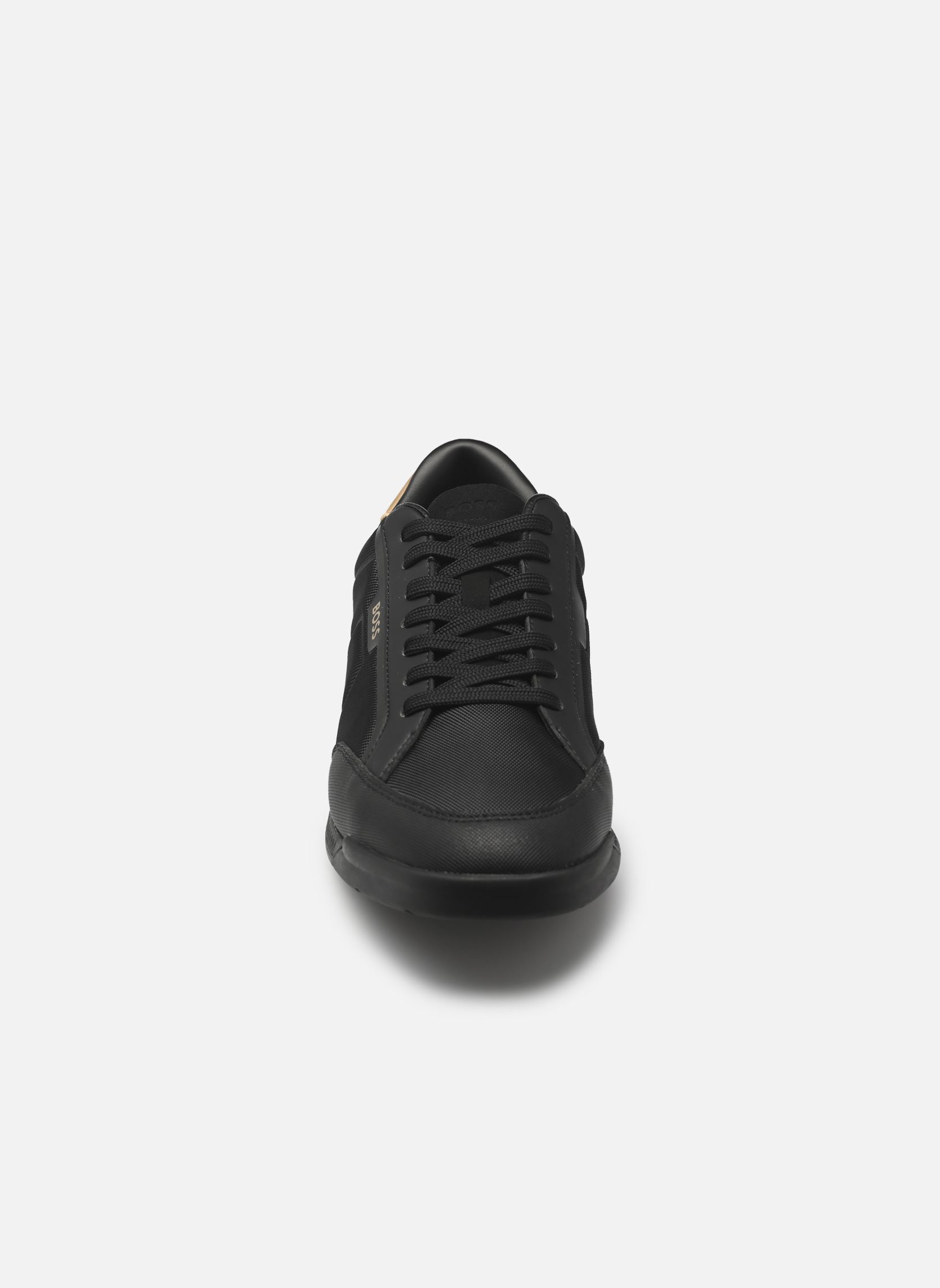 Baskets Nitan_Lowp_txthem homme noir BOSS Baskets Nitan_Lowp_txthem homme noir Black