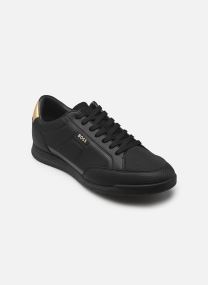 Baskets Nitan_Lowp_txthem homme noir BOSS Baskets Nitan_Lowp_txthem homme noir Black