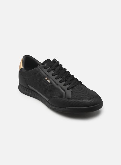 BOSS Sneaker Nitan_Lowp_txthem herren schwarz