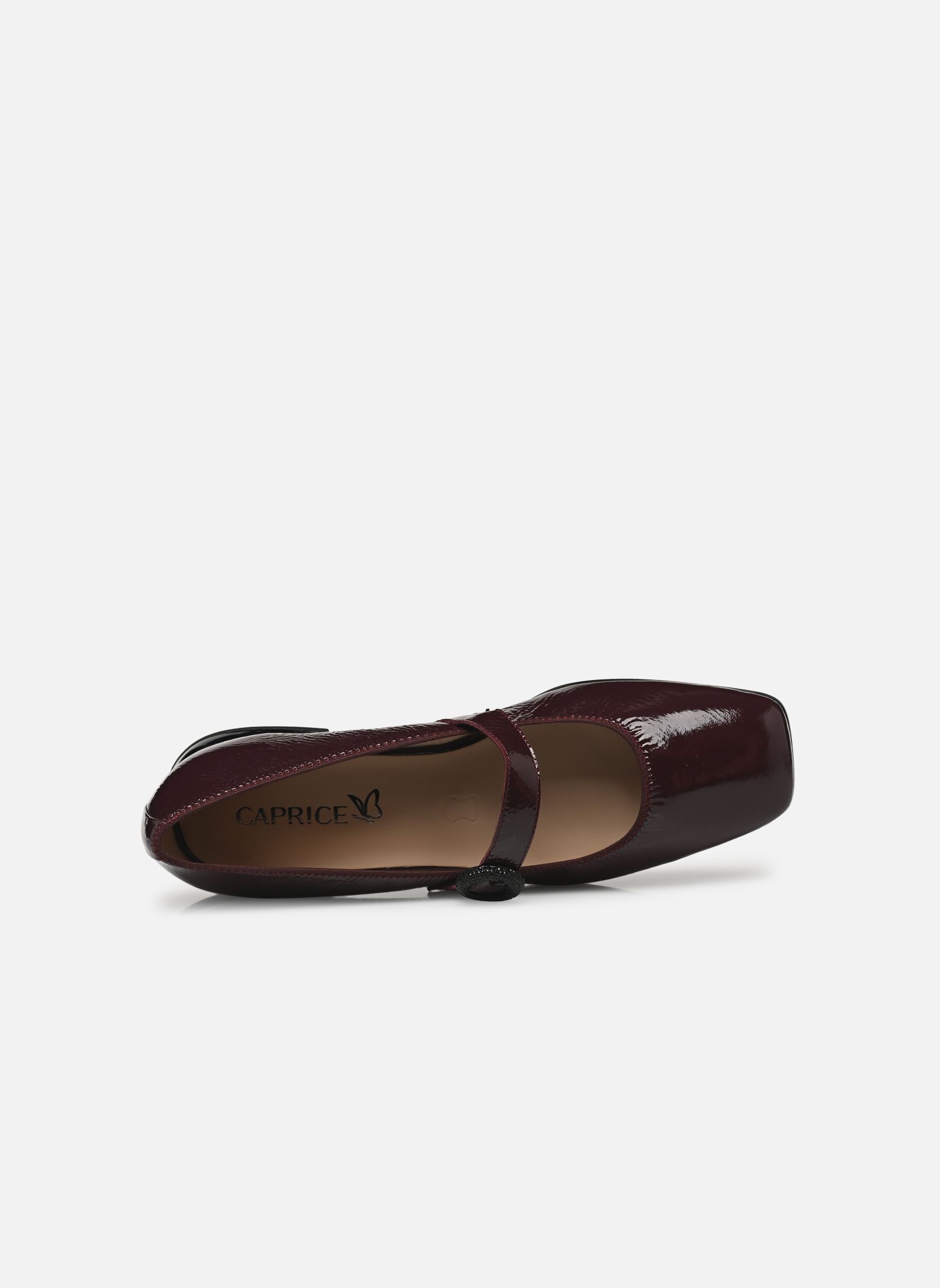 Mary Janes 22100-45 dames bordeaux Caprice Mary Janes 22100-45 dames bordeaux BORD. NAPLAK