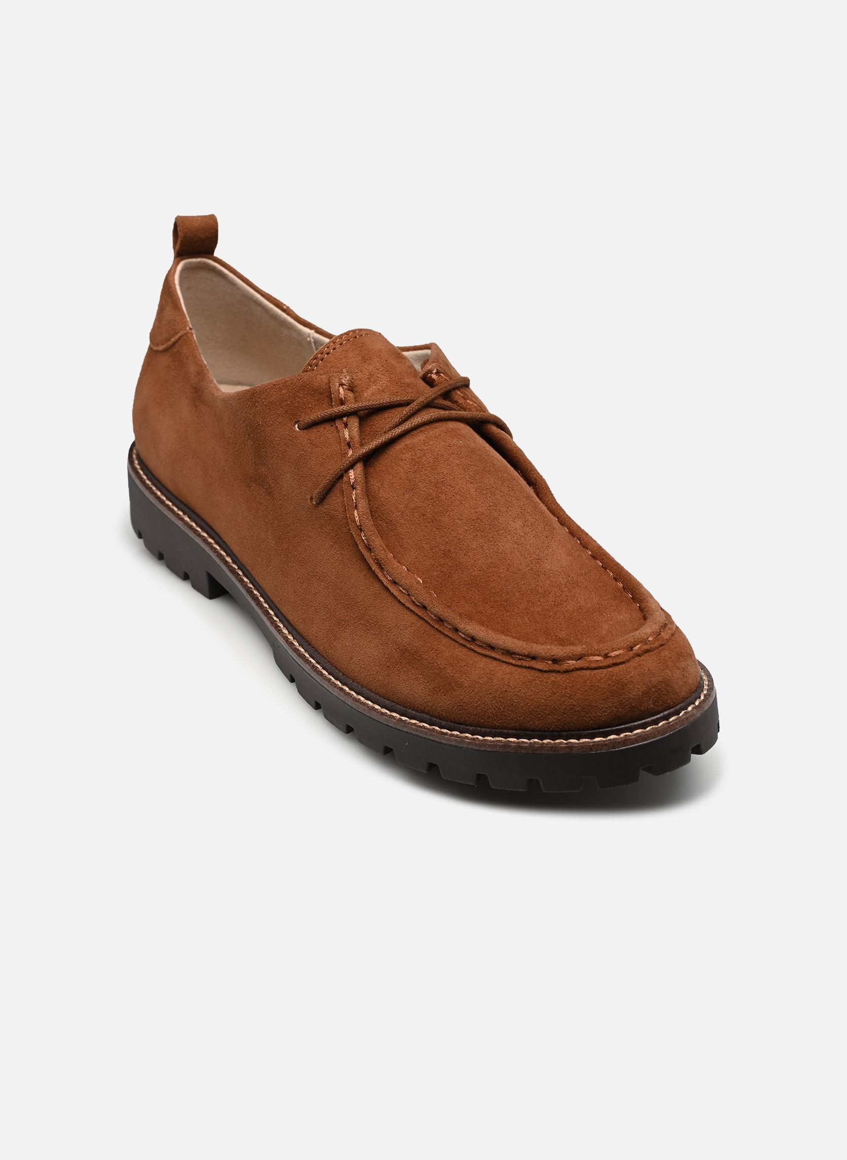 Richelieus 23612-45 femme marron Caprice Richelieus 23612-45 femme marron COGNAC SUEDE
