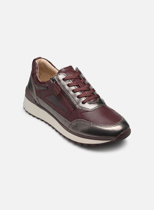 Caprice Baskets basses 23702-45 femme bordeaux