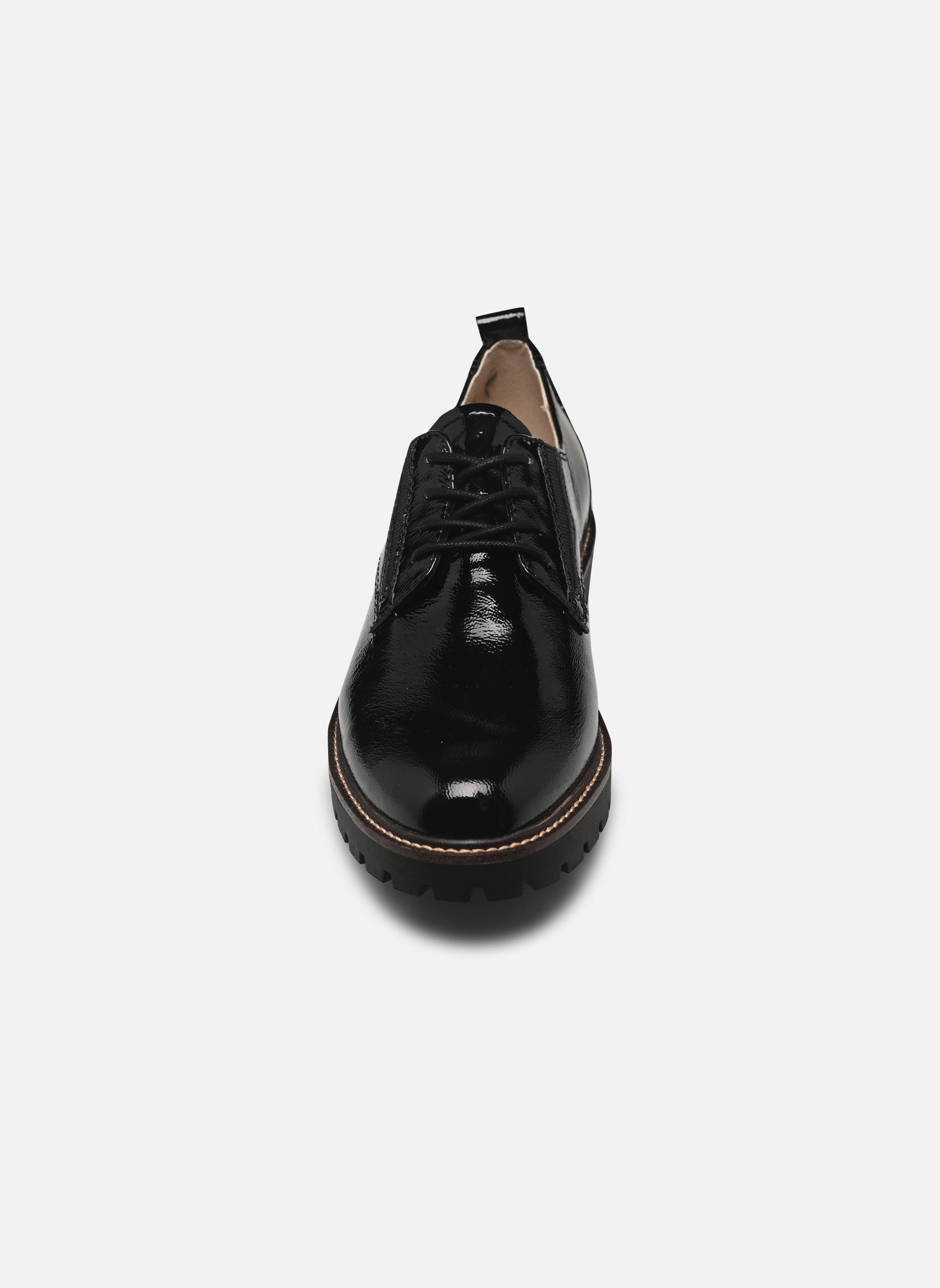 Derbys 23703-45 damen schwarz Caprice Derbys 23703-45 damen schwarz BLACK NAPLAK