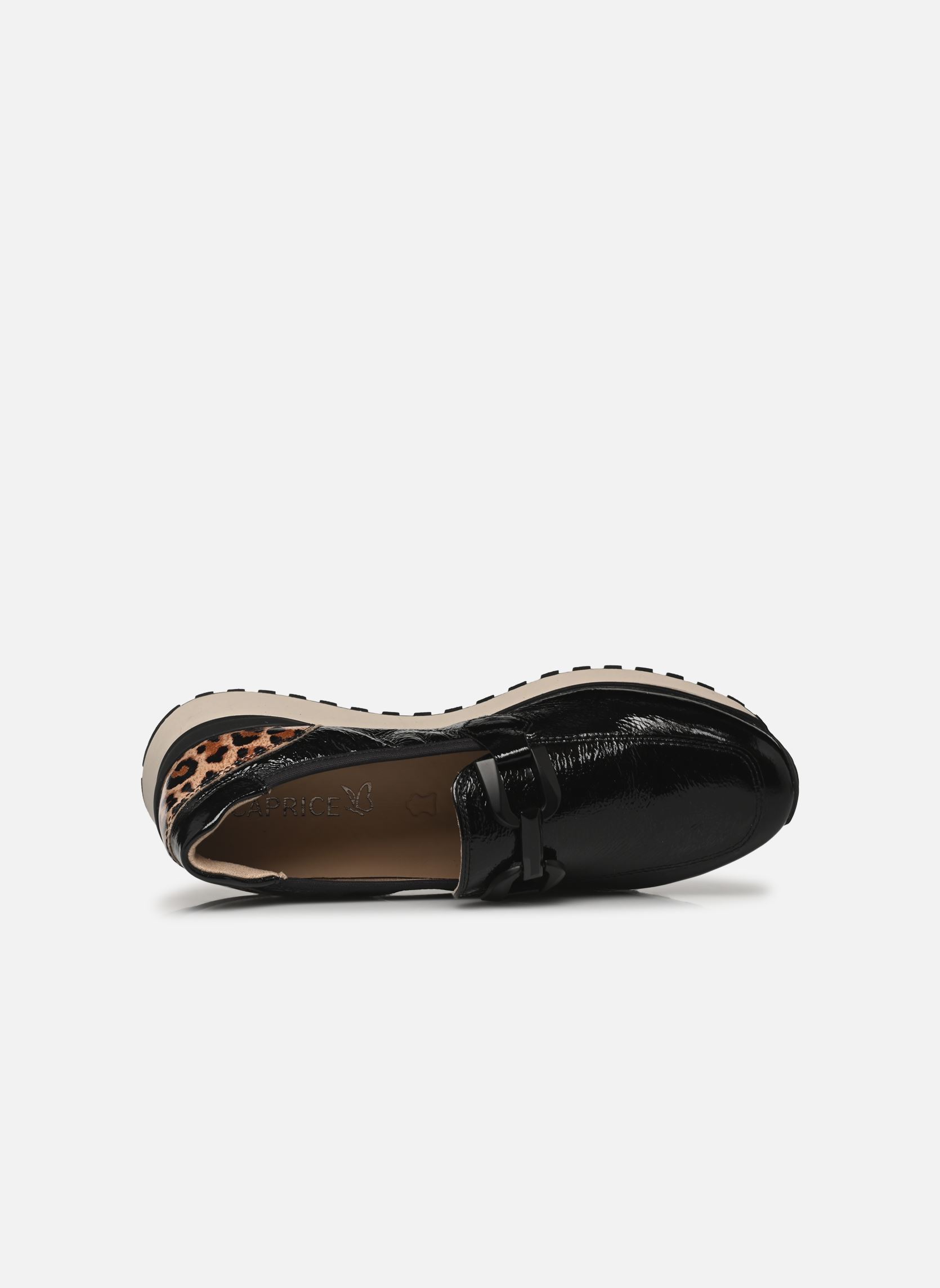 Mocassins 24700-43 dames zwart Caprice Mocassins 24700-43 dames zwart BLACK NAPLAK