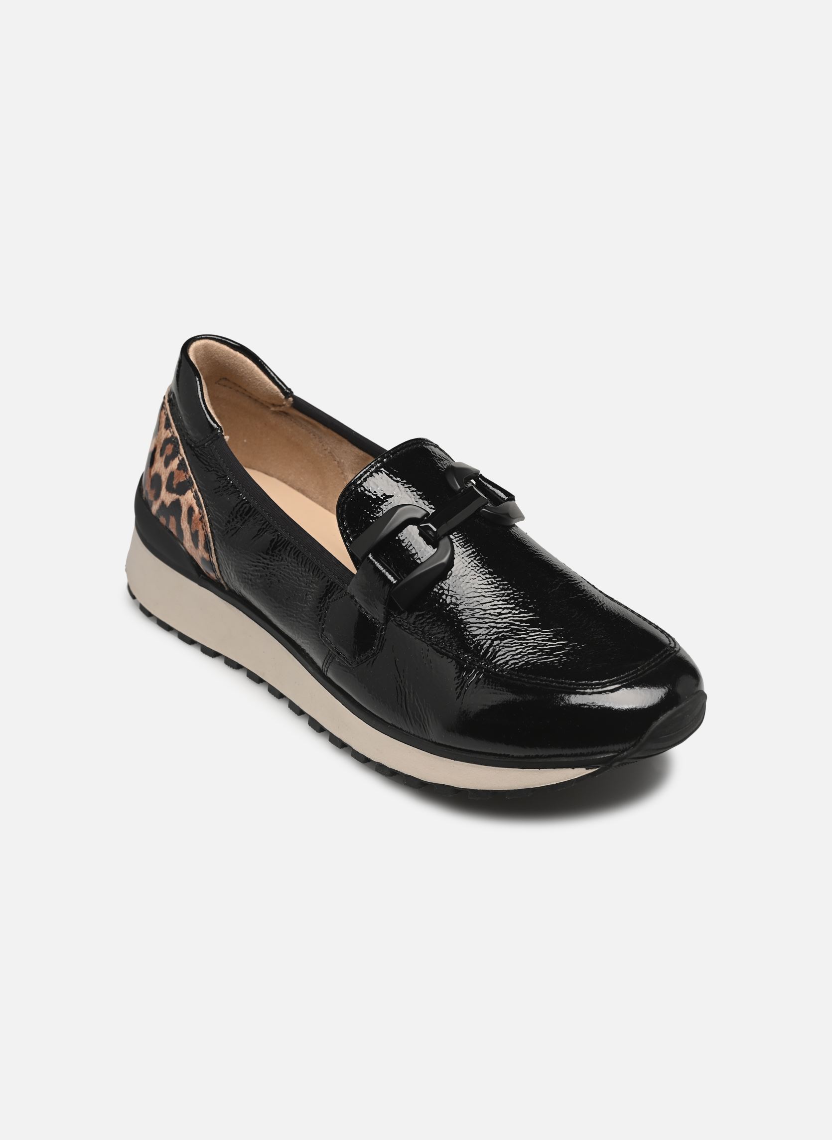 Mocassins 24700-43 dames zwart Caprice Mocassins 24700-43 dames zwart BLACK NAPLAK