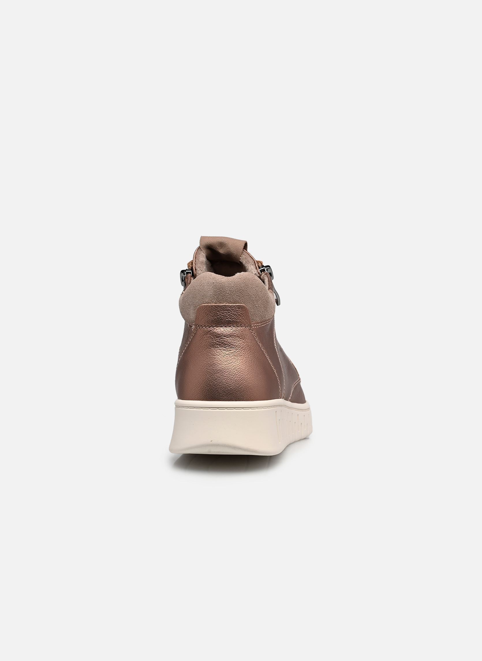 Hoge sneakers 25219-45 dames goud en brons Caprice Hoge sneakers 25219-45 dames goud en brons TAUPE METALLIC