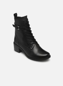 Bottines à lacets 25100-45 femme noir