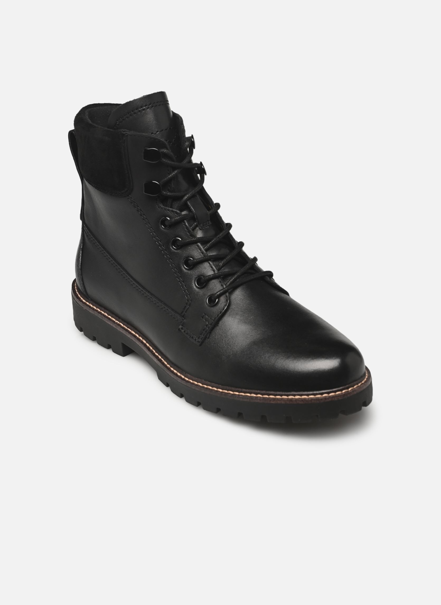 Bottines à lacets 25213-45 femme noir Caprice Bottines à lacets 25213-45 femme noir BLACK COMB