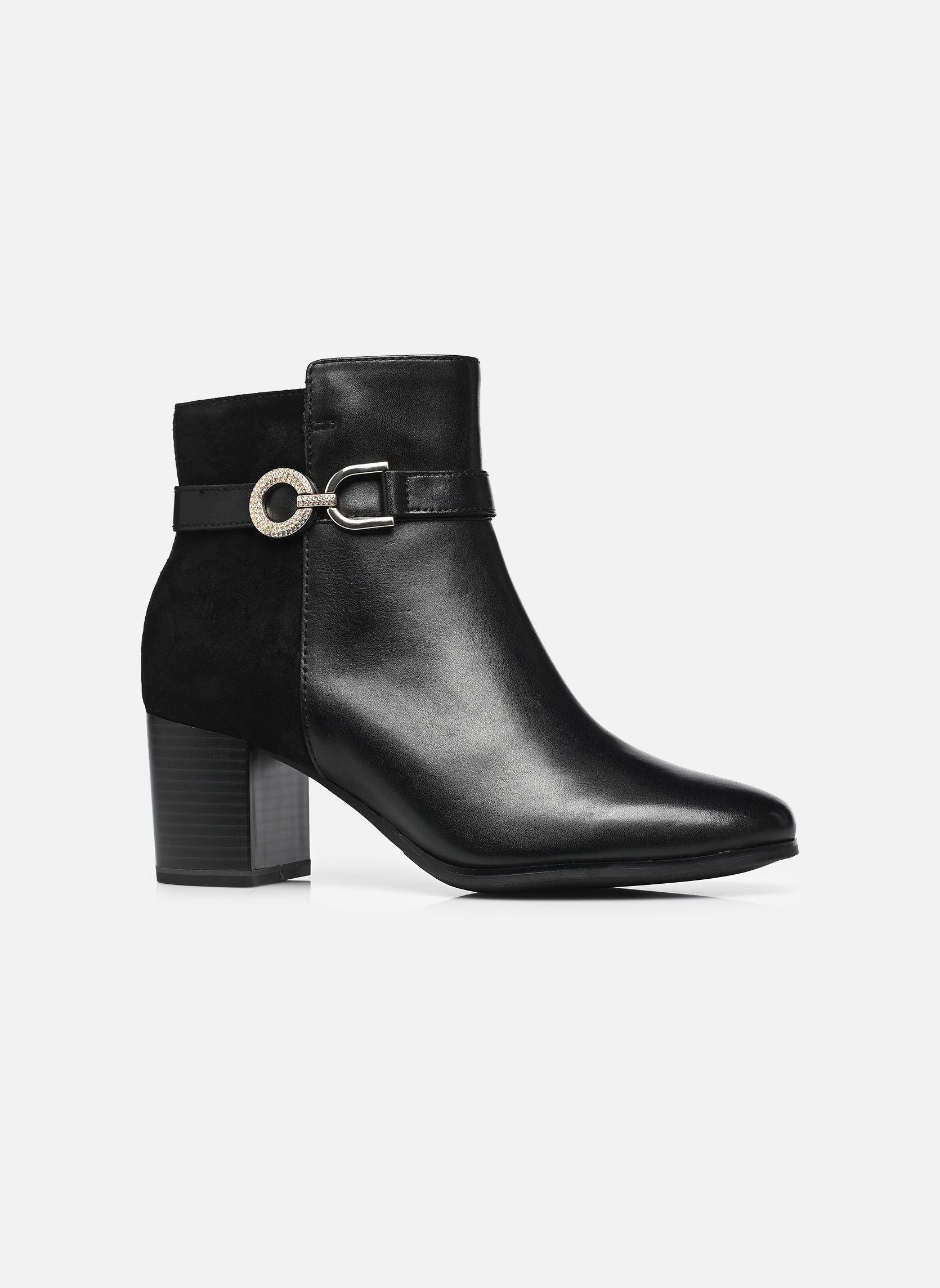 Enkellaarzen en boots 25302-45 dames zwart Caprice Enkellaarzen en boots 25302-45 dames zwart BLACK COMB