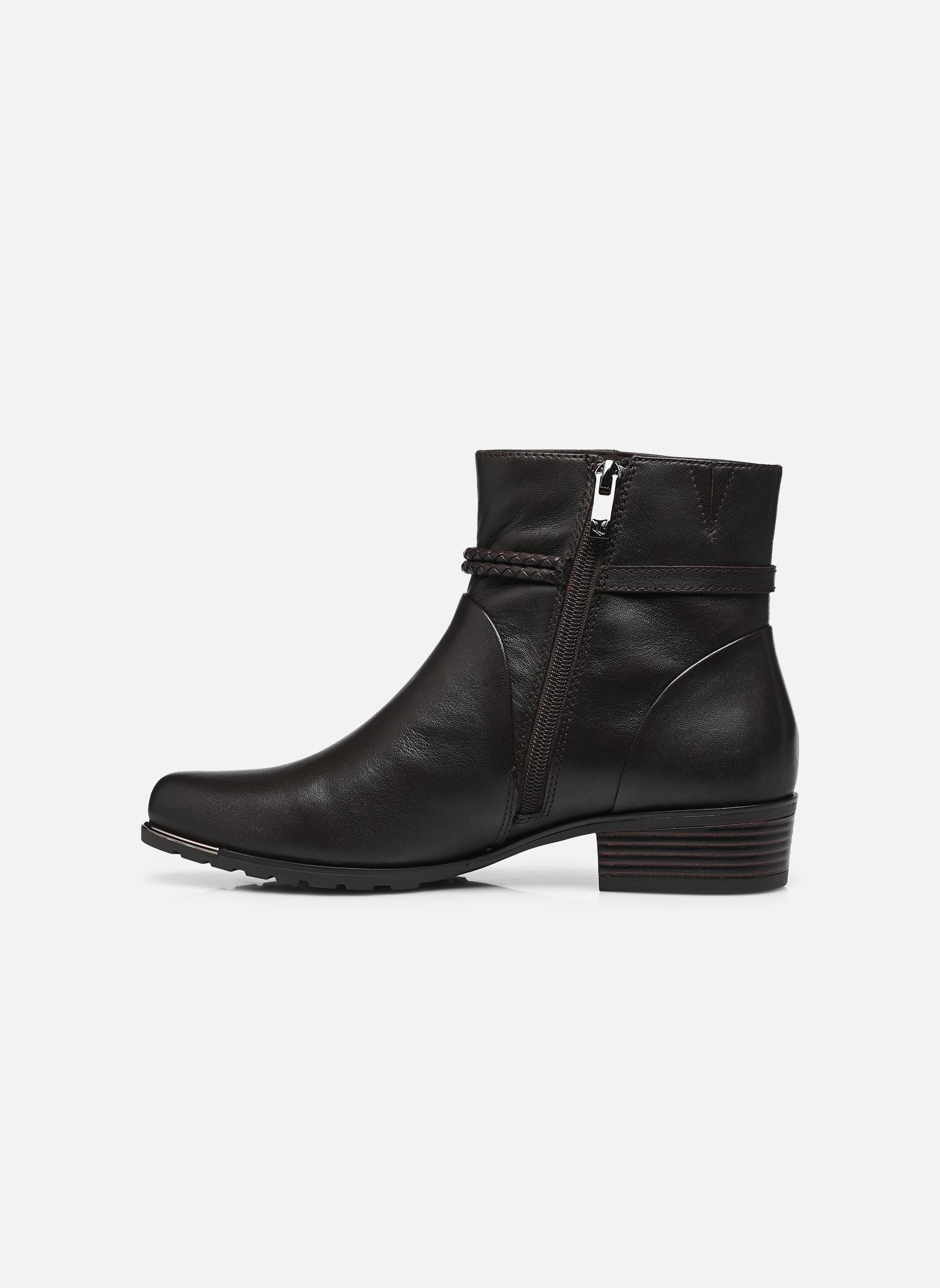 Bottines et boots 25404-45 femme marron Caprice Bottines et boots 25404-45 femme marron DK BROWN NAPPA