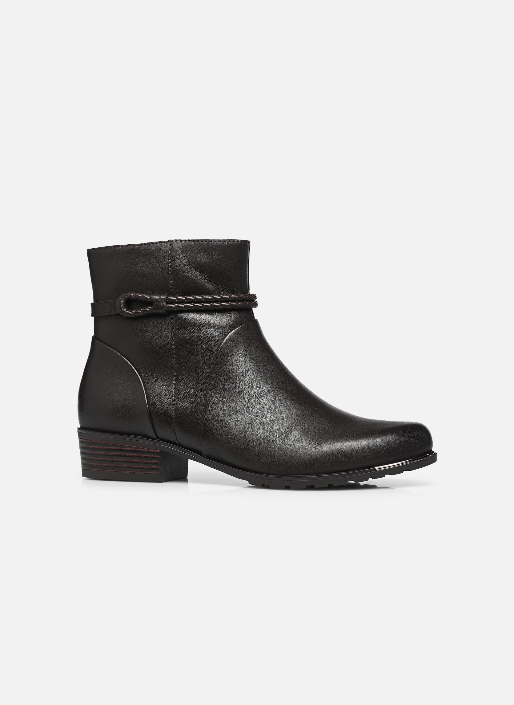 Bottines et boots 25404-45 femme marron Caprice Bottines et boots 25404-45 femme marron DK BROWN NAPPA