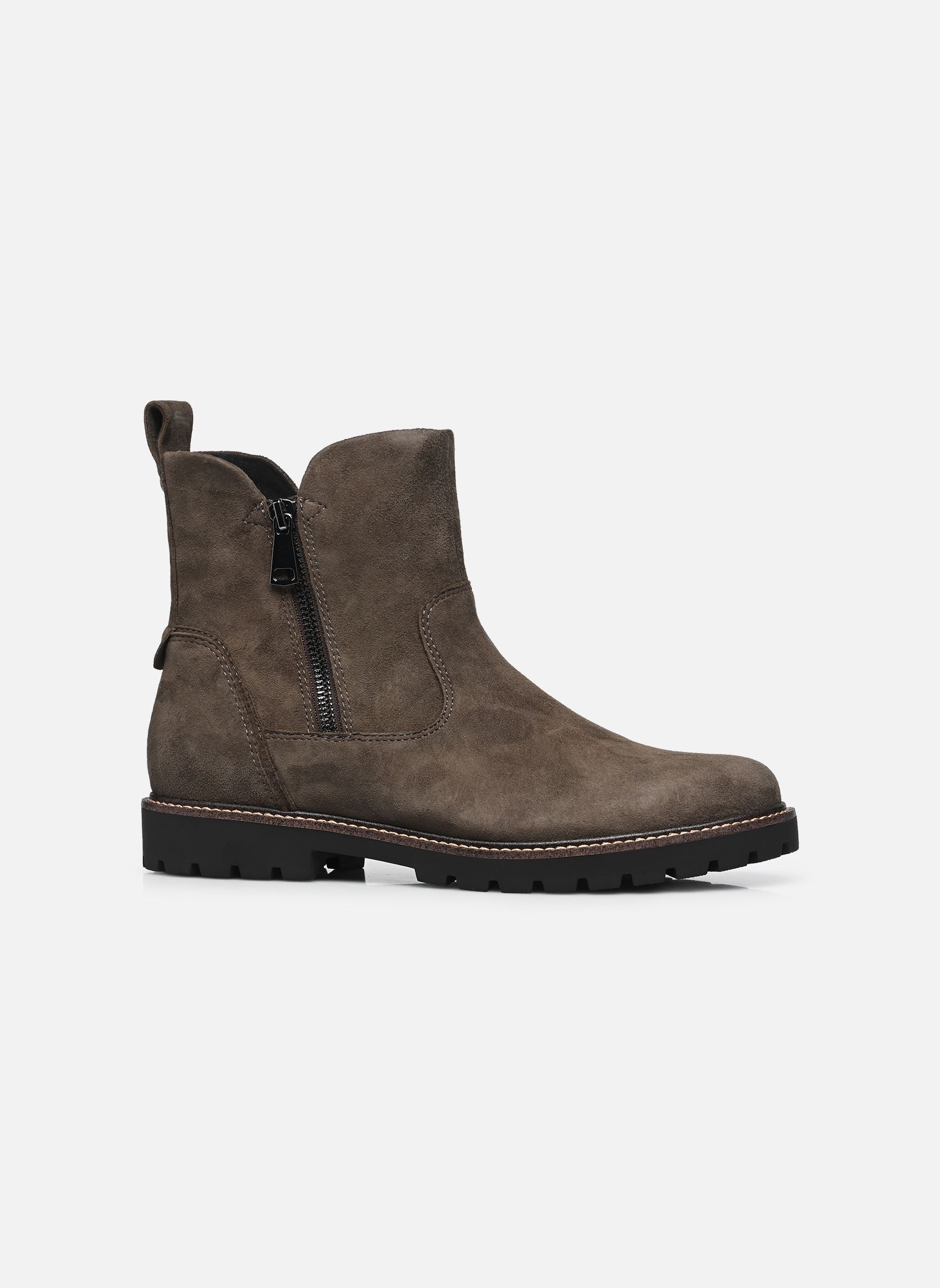 Bottines et boots 25411-45 femme gris Caprice Bottines et boots 25411-45 femme gris DK GREY SUEDE