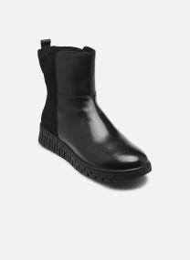 Enkellaarzen en boots 25417-45 dames zwart Caprice Enkellaarzen en boots 25417-45 dames zwart BLACK COMB