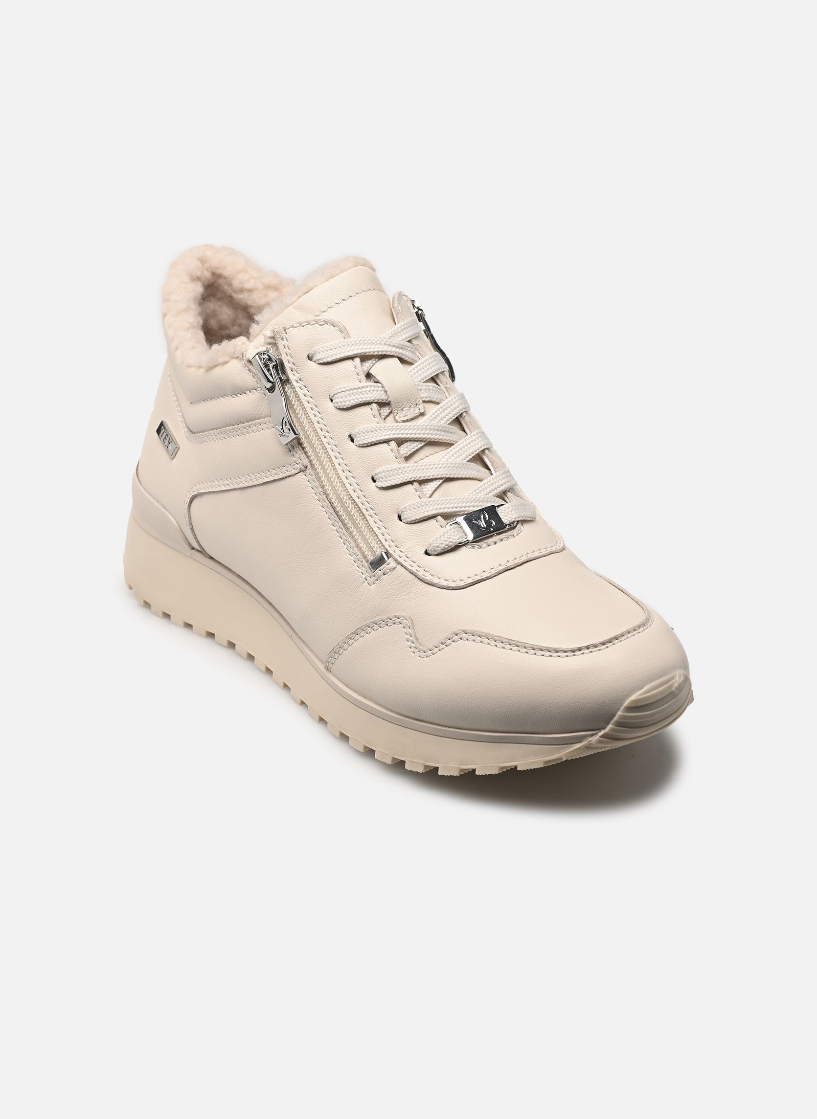 Baskets montantes 26201-43 femme blanc Caprice Baskets montantes 26201-43 femme blanc OFFWHITE NAPPA