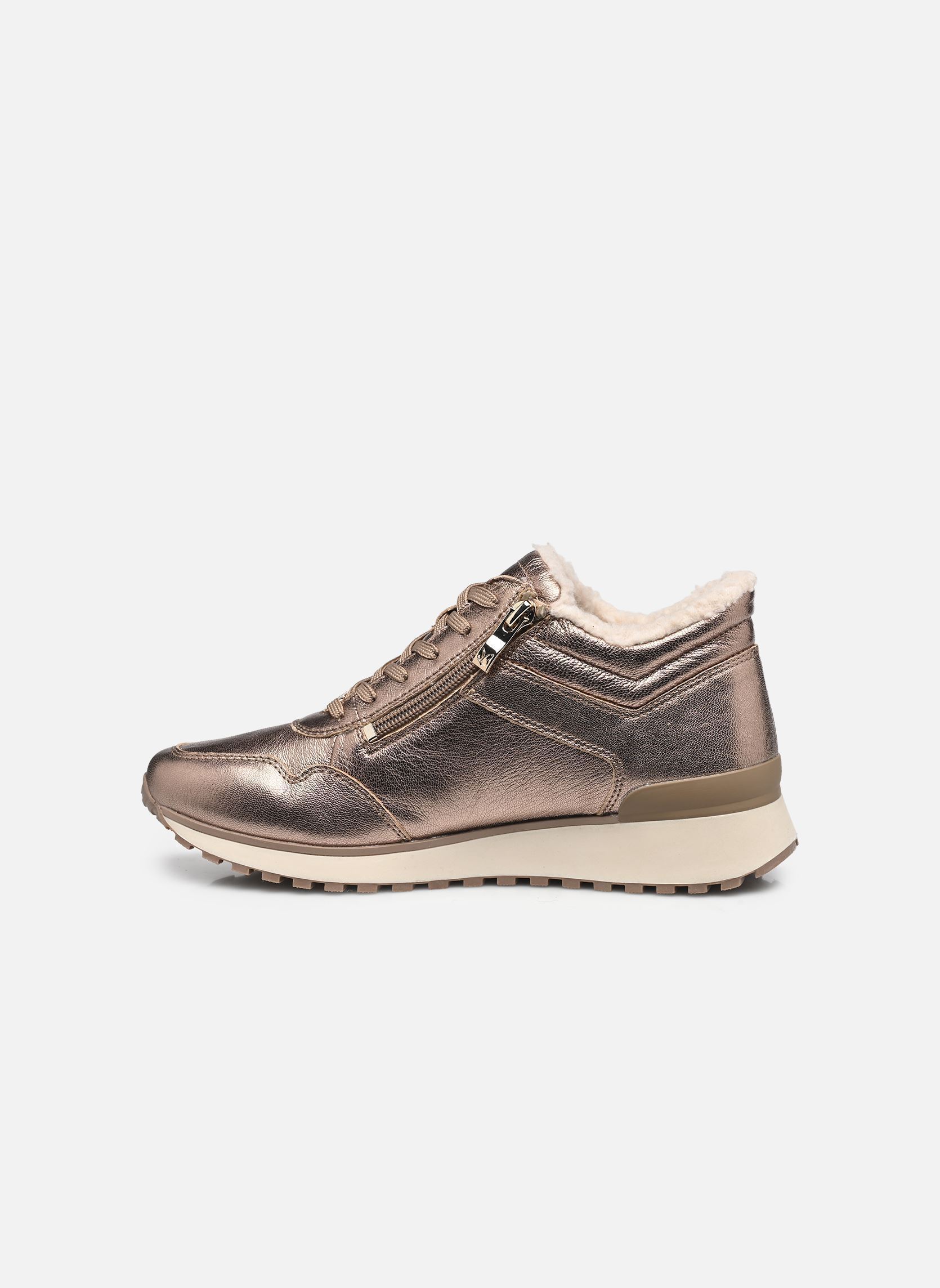 Baskets montantes 26201-43 femme or et bronze Caprice Baskets montantes 26201-43 femme or et bronze TAUPE METALLIC