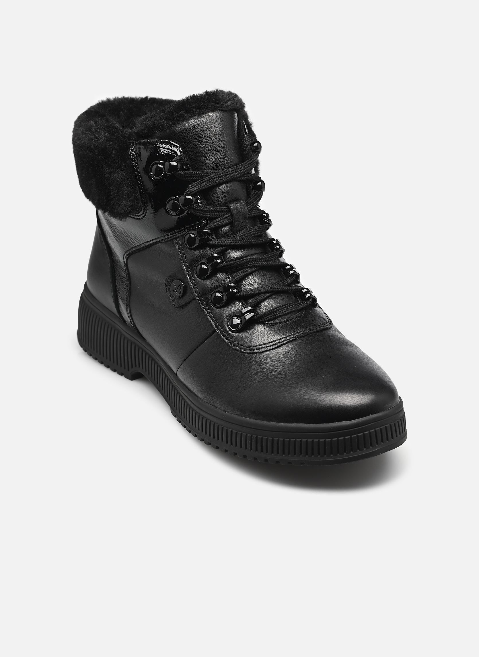 Gefütterte Stiefeletten 26206-45 damen schwarz Caprice Gefütterte Stiefeletten 26206-45 damen schwarz BLACK COMB
