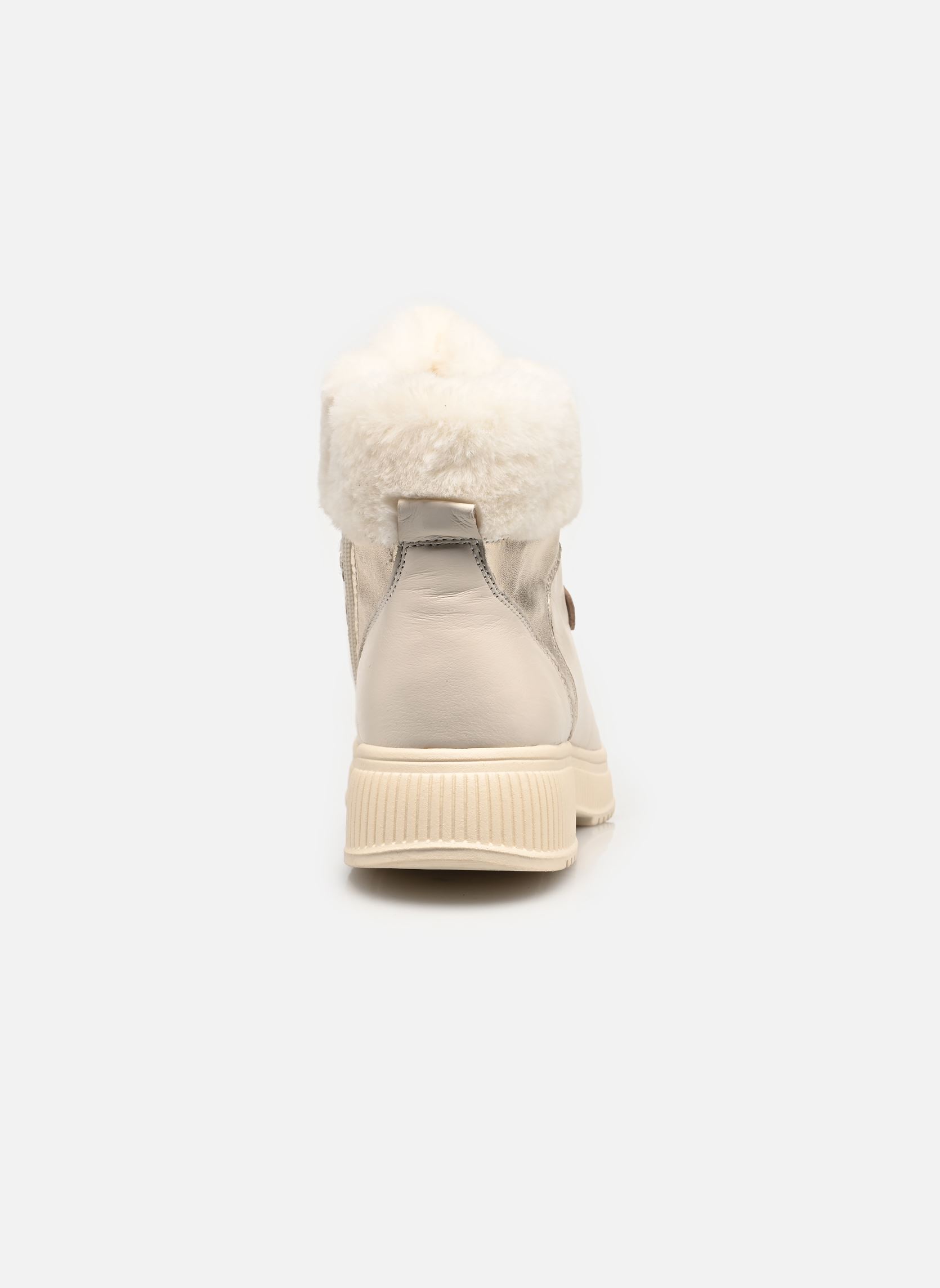 Gefütterte Stiefeletten 26206-45 damen weiß Caprice Gefütterte Stiefeletten 26206-45 damen weiß OFFWHITE COMB