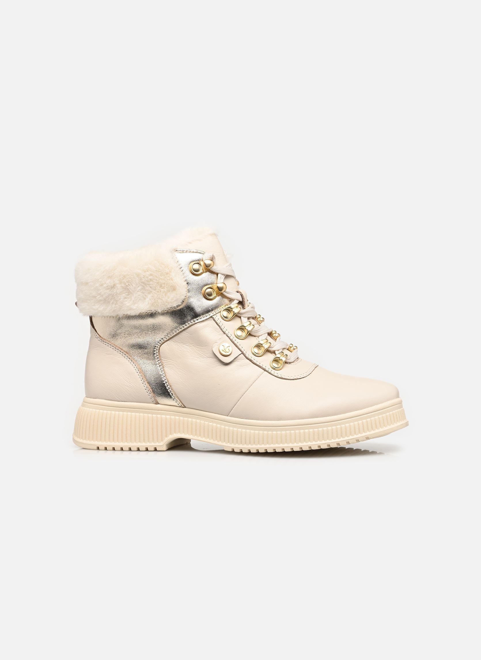 Gefütterte Stiefeletten 26206-45 damen weiß Caprice Gefütterte Stiefeletten 26206-45 damen weiß OFFWHITE COMB