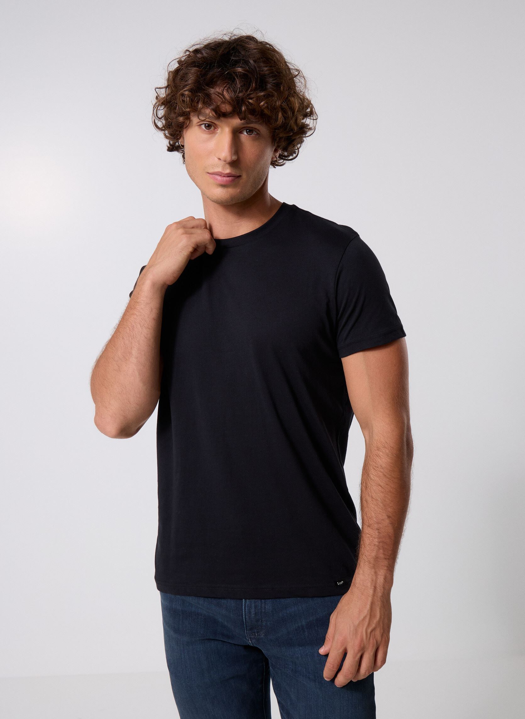 Vêtements Lee Twin Pack Crew pour  Accessoires