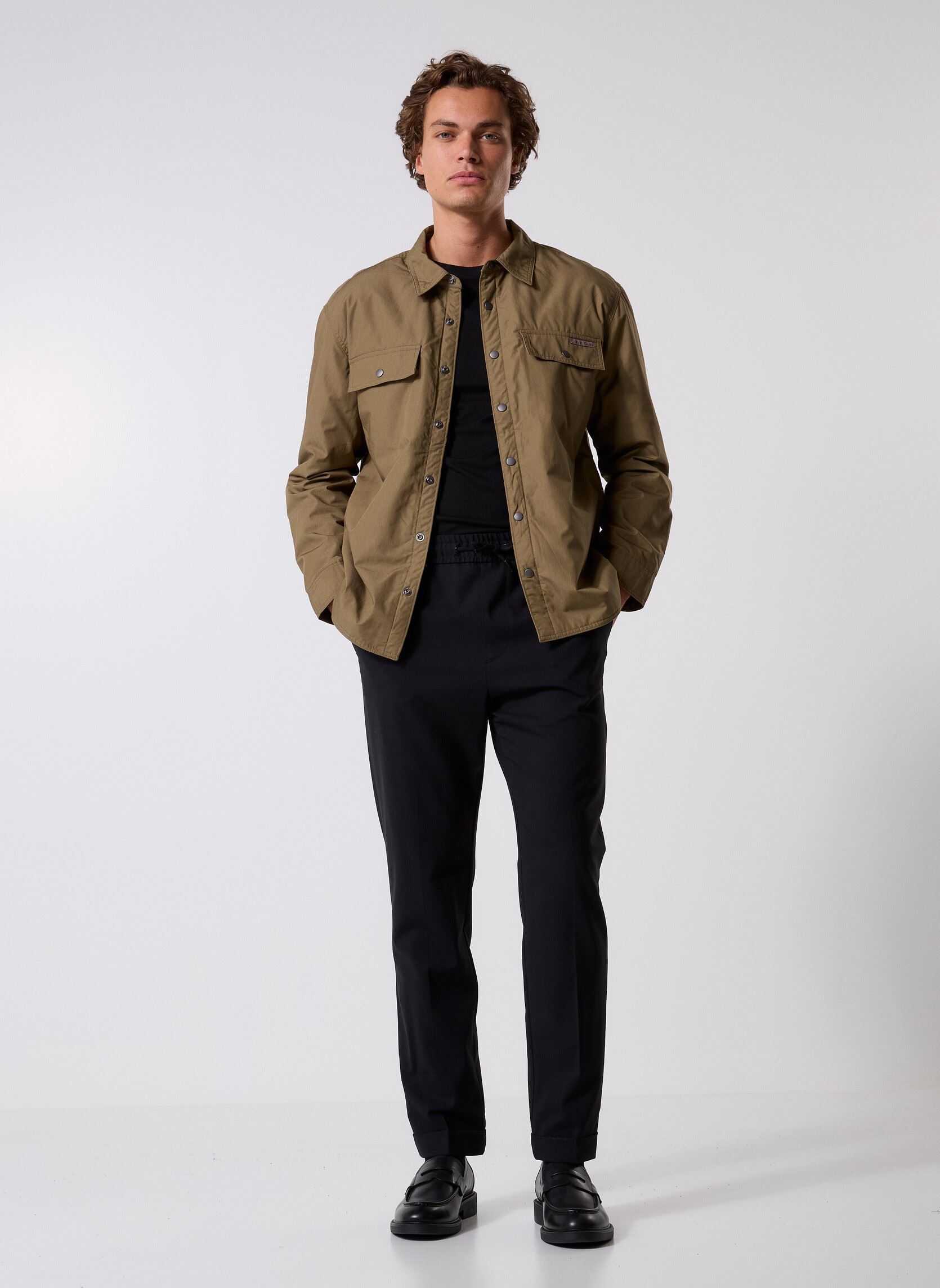 Rechte broeken HPAN28045K heren zwart The Kooples Rechte broeken HPAN28045K heren zwart BLA01
