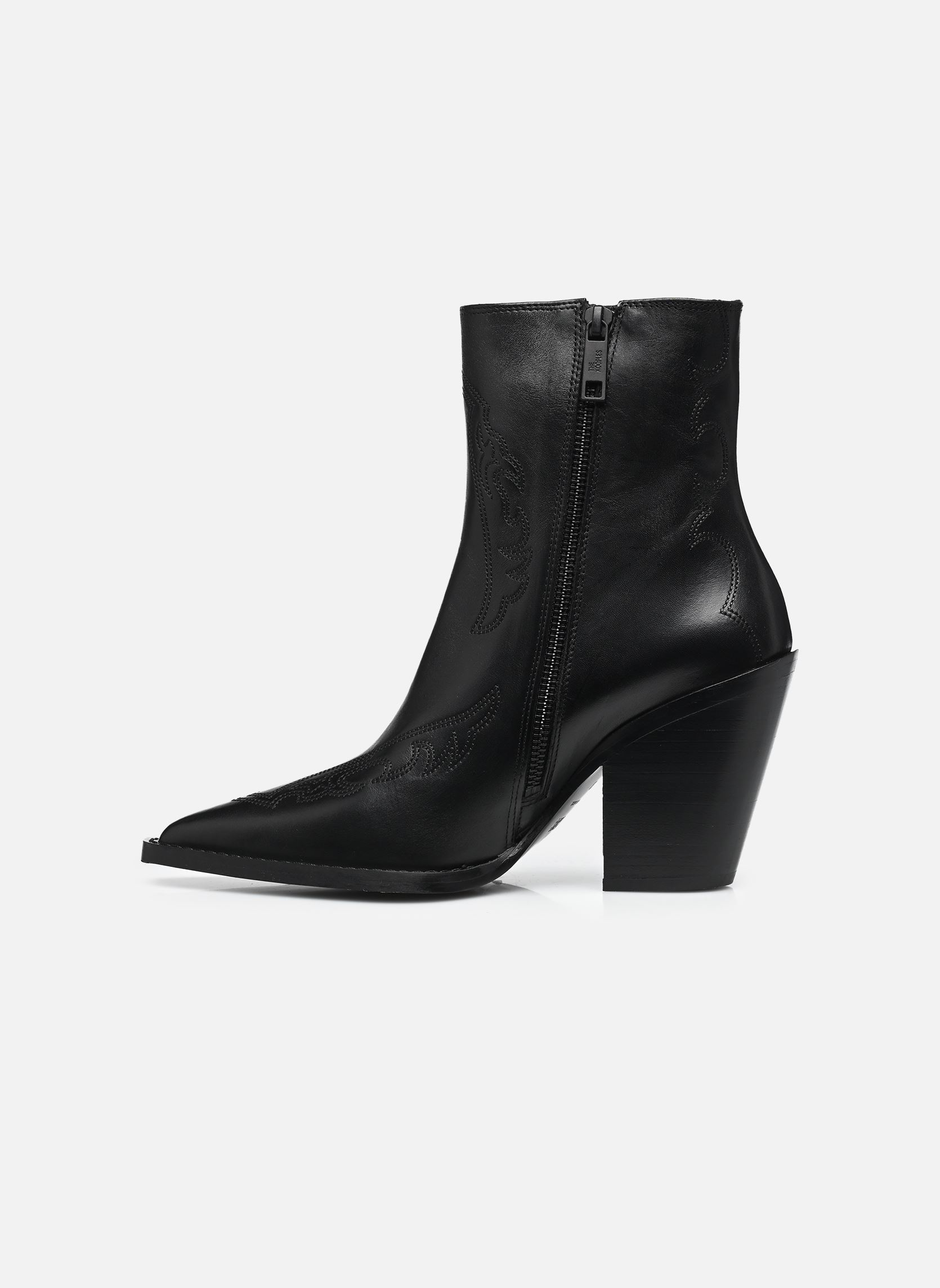 Bottines basses AFCH27031K femme noir The Kooples Bottines basses AFCH27031K femme noir BLA01