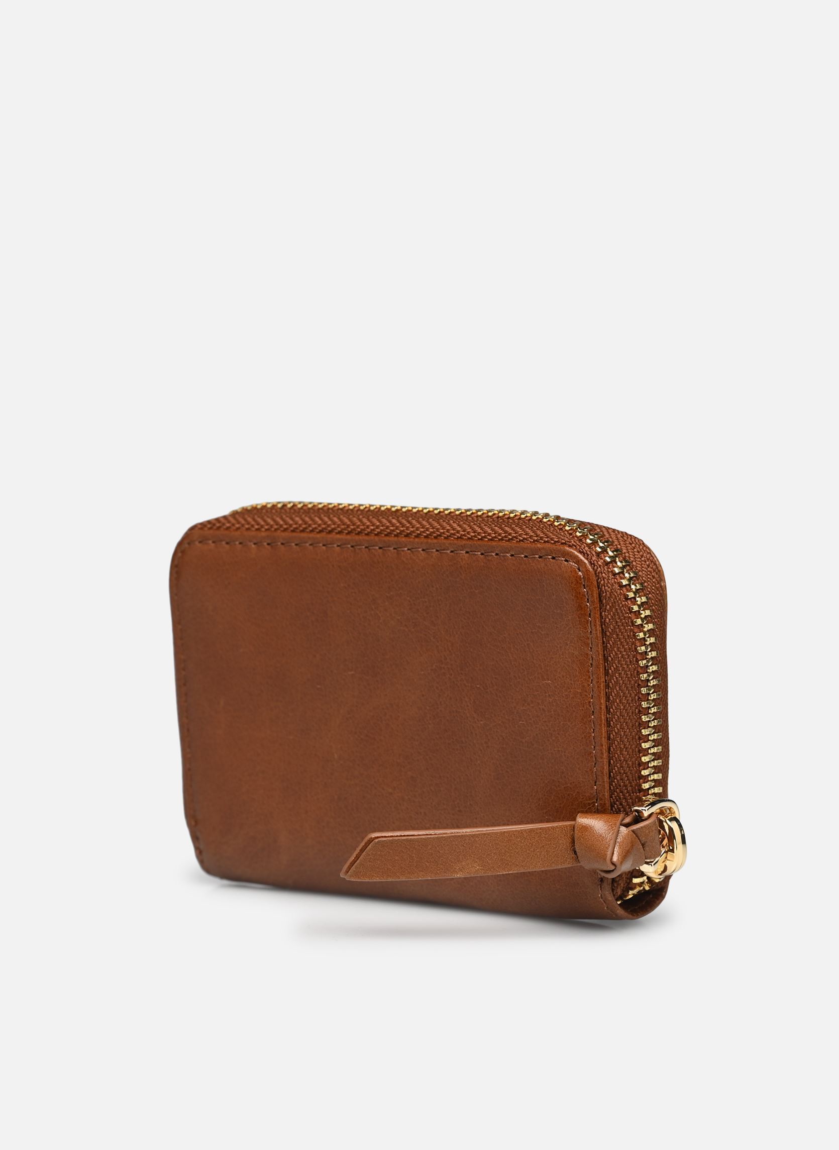 Portemonnees met rits AFPM31007K dames bruin The Kooples Portemonnees met rits AFPM31007K dames bruin BRW01
