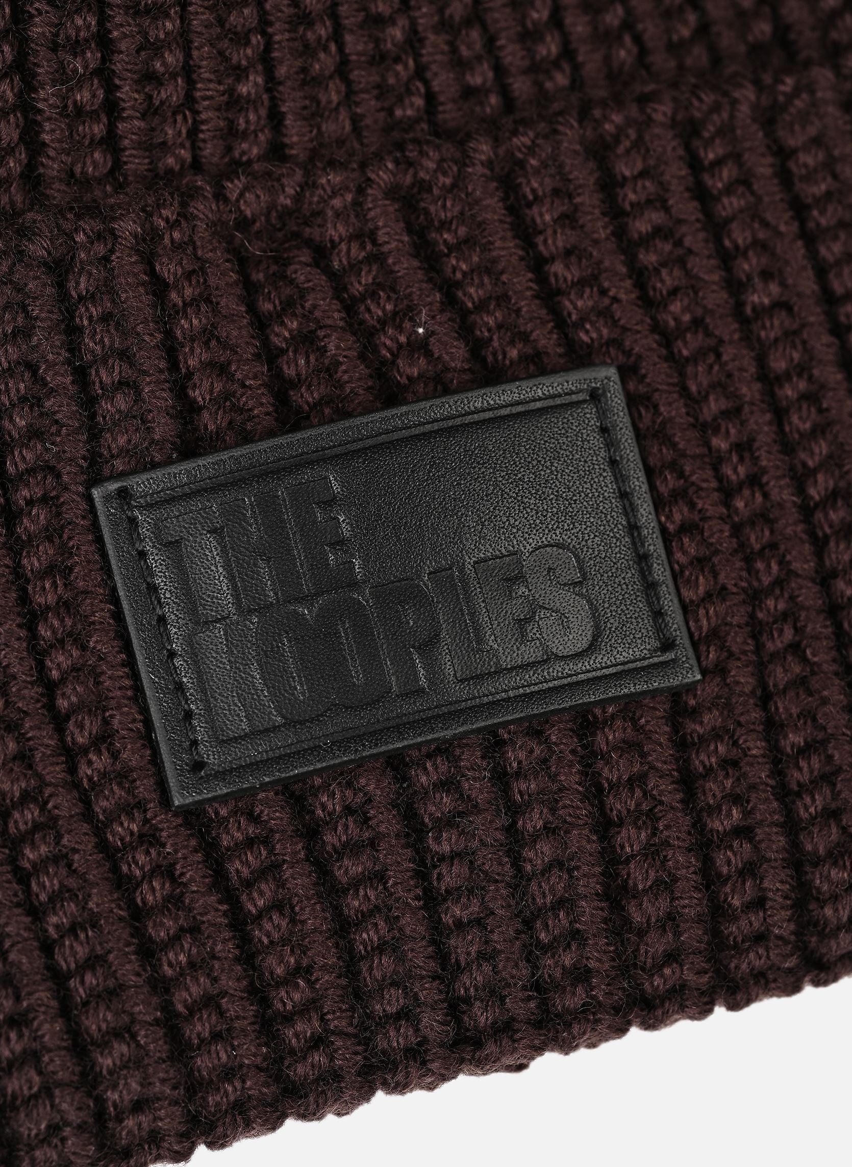 Bonnets AHHA31020K homme marron The Kooples Bonnets AHHA31020K homme marron BRW03