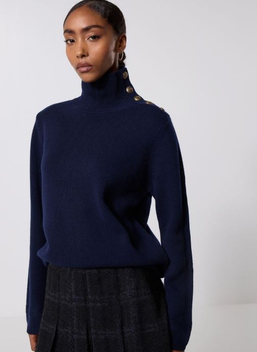 The Kooples Pulls FPUL31117K femme bleu