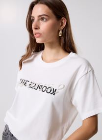 Tee-shirts manches courtes FTSC31037K femme blanc The Kooples Tee-shirts manches courtes FTSC31037K femme blanc WHI01