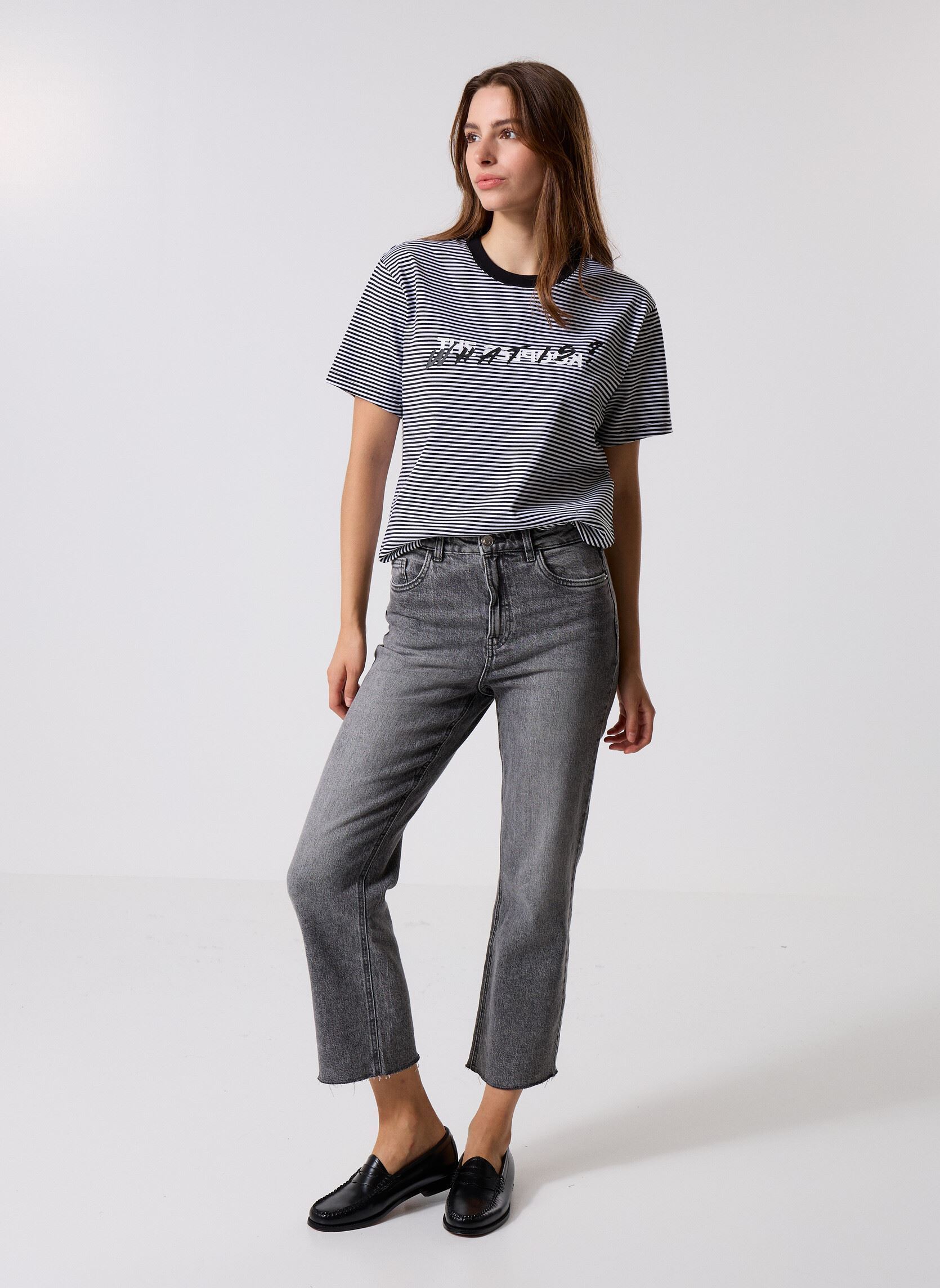 Tee-shirts manches courtes FTSC31040K femme blanc The Kooples Tee-shirts manches courtes FTSC31040K femme blanc ECR01