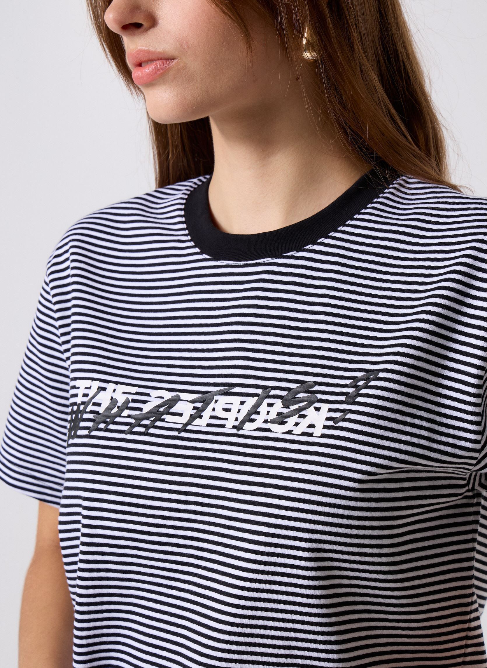 Tee-shirts manches courtes FTSC31040K femme blanc The Kooples Tee-shirts manches courtes FTSC31040K femme blanc ECR01