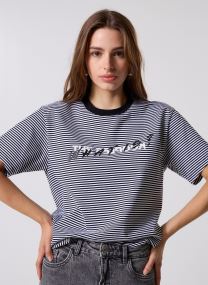 Tee-shirts manches courtes FTSC31040K femme blanc The Kooples Tee-shirts manches courtes FTSC31040K femme blanc ECR01