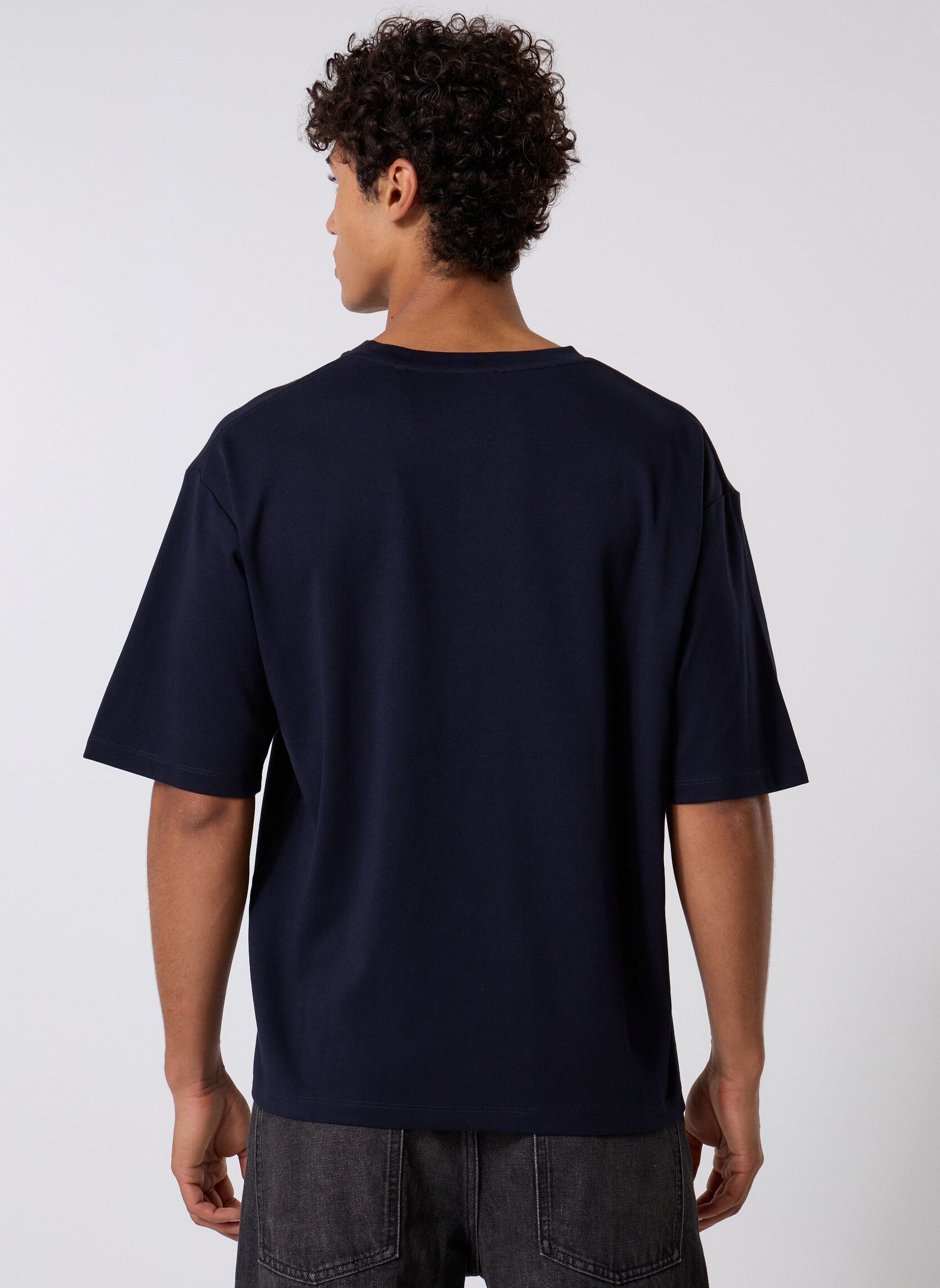 Tee-shirts manches courtes HTSC31048K homme bleu The Kooples Tee-shirts manches courtes HTSC31048K homme bleu NAV01