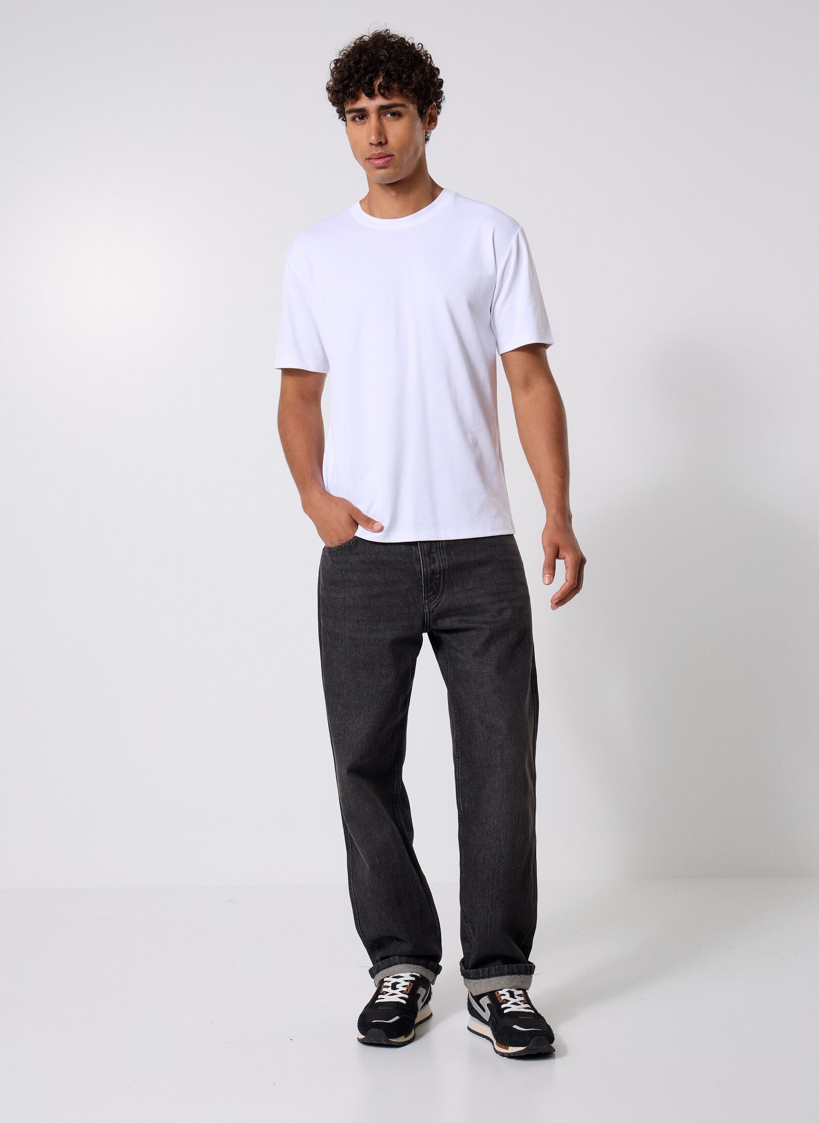 T-shirts met korte mouwen HTSC31049K heren wit The Kooples T-shirts met korte mouwen HTSC31049K heren wit WHI01